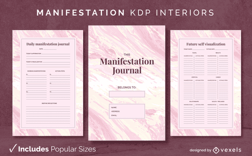 journal kdp template