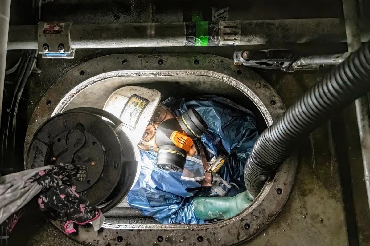 Woman In White Background
