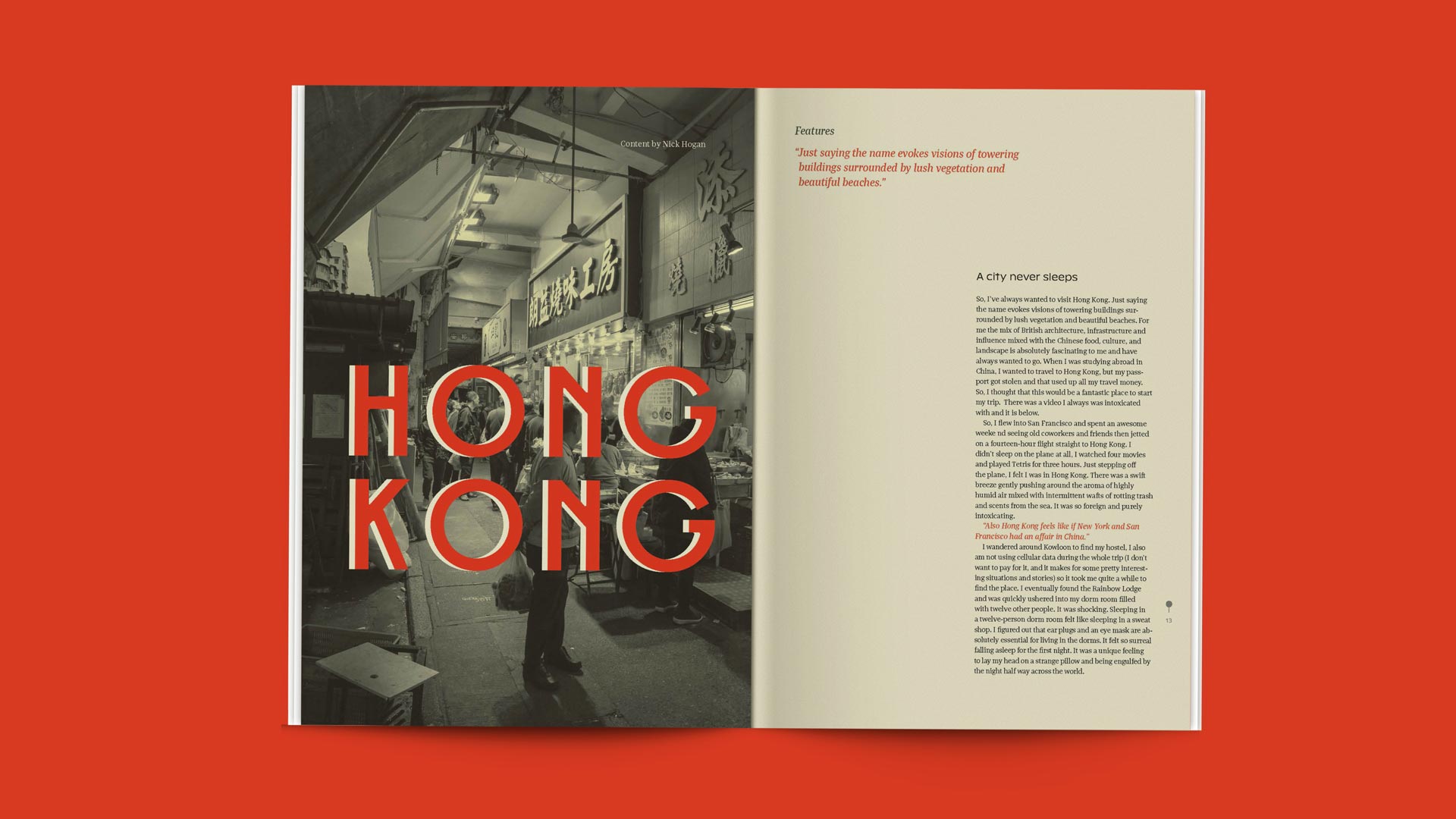 Vicky Chong - magazine sample