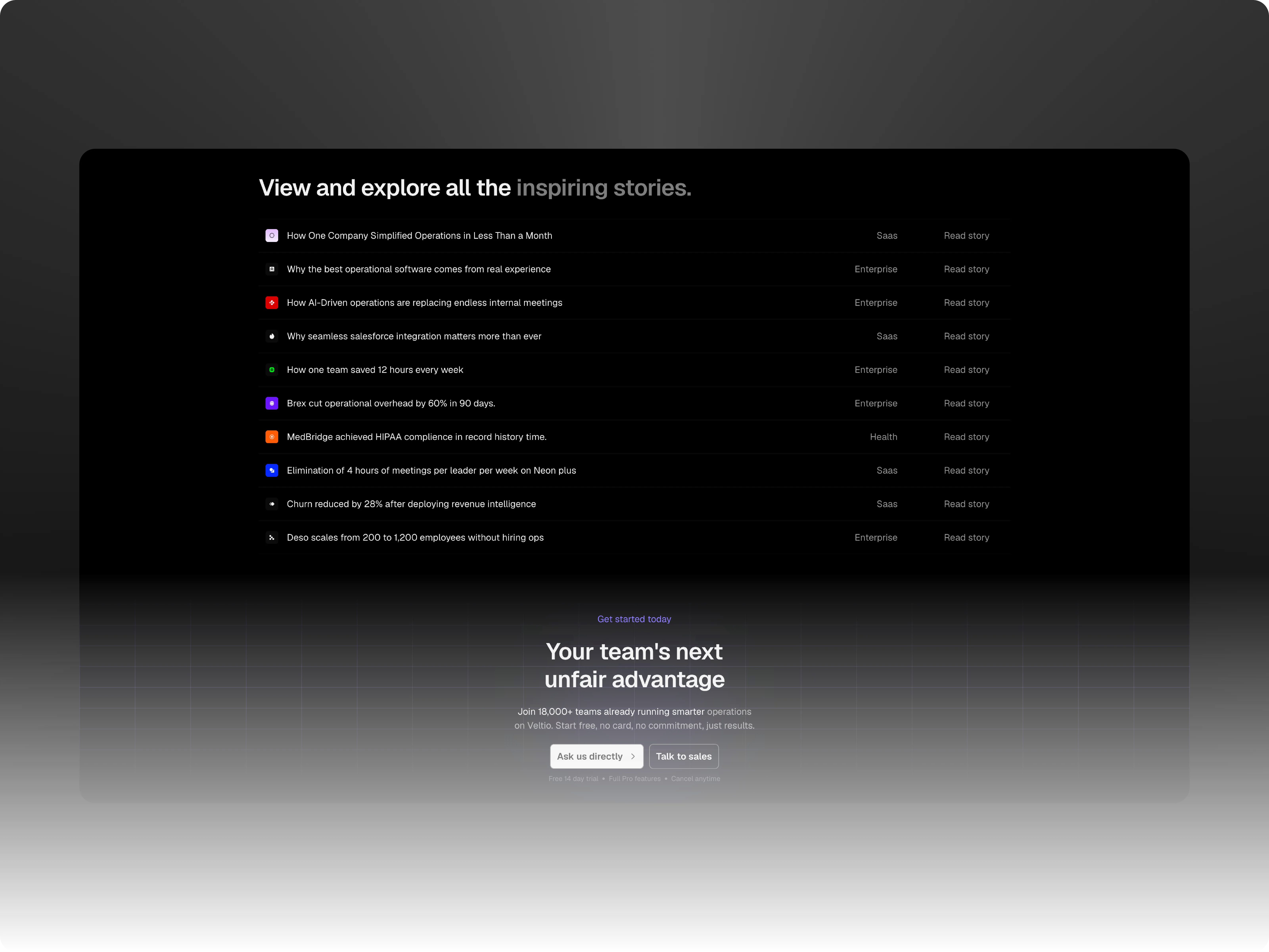 Glowrie, a premium template in Framerstacks for portfolio, agencies, and Saas. This is the team section of the website template.