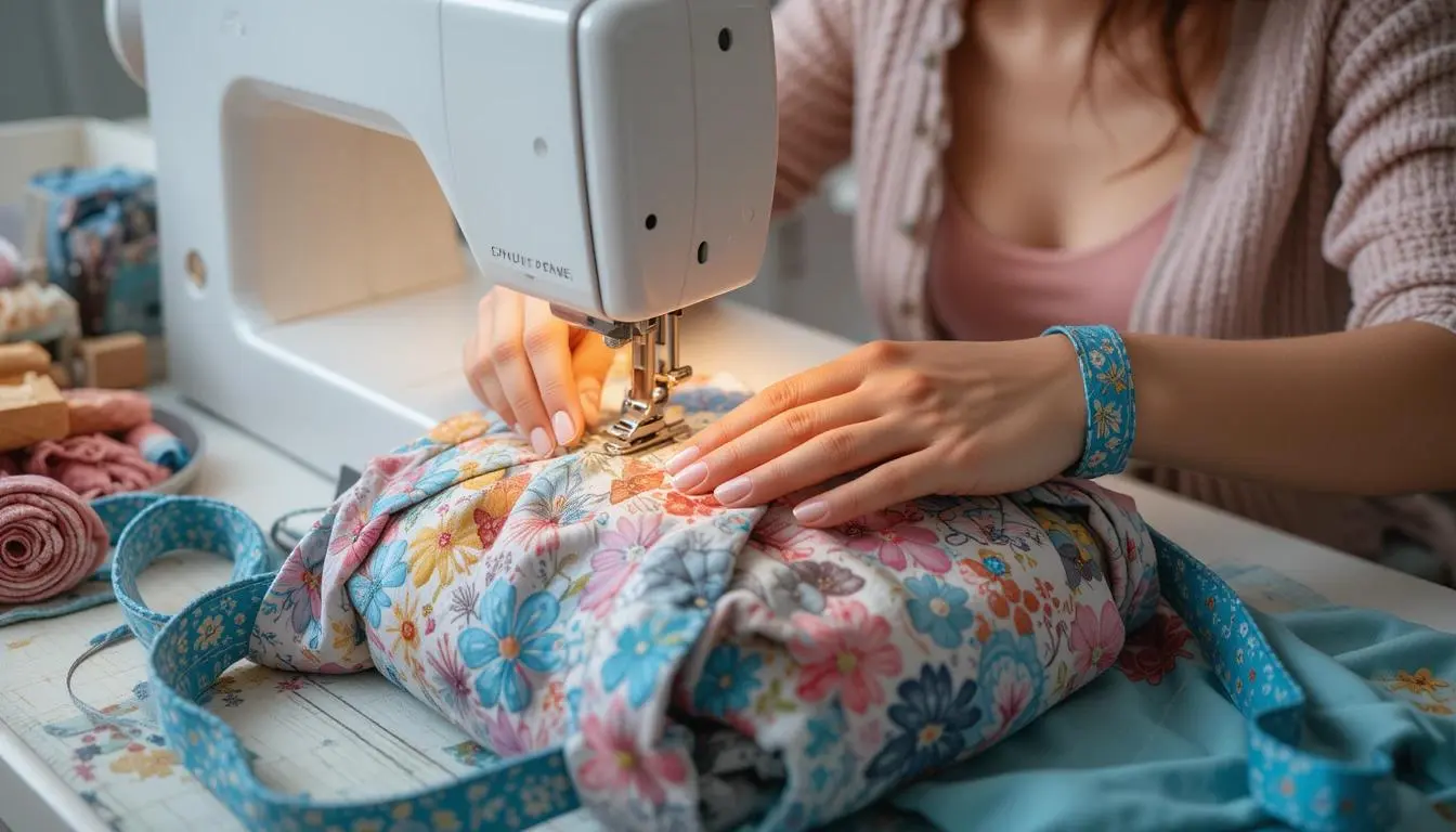 couture de tissus délicat