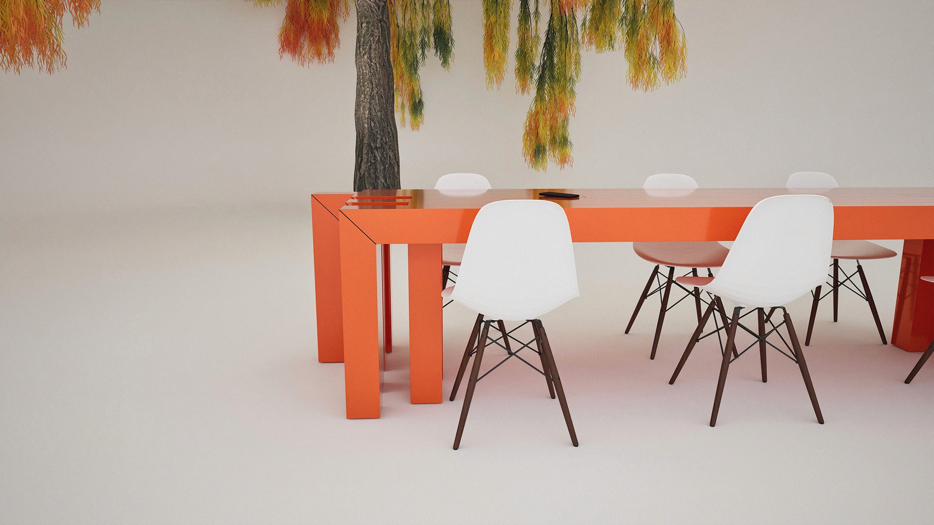 Metrik Studio - Twelve Table - Hermès Collaboration side left