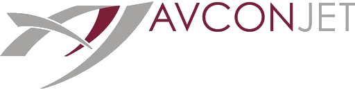 AVCON Jet private aviation charter company logo