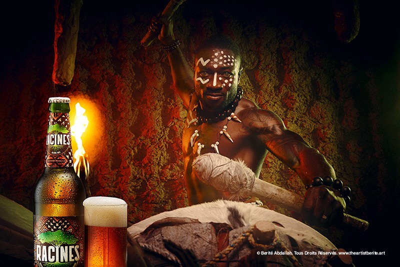 Racine. Guerrier dans une grotte. © Berité Abdallah