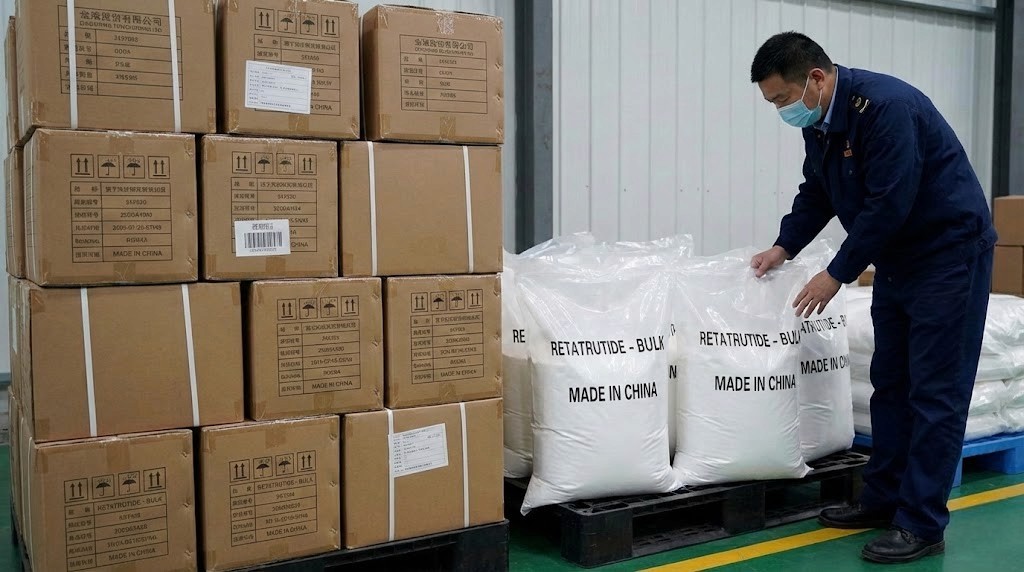 Bulk retatrutide from China