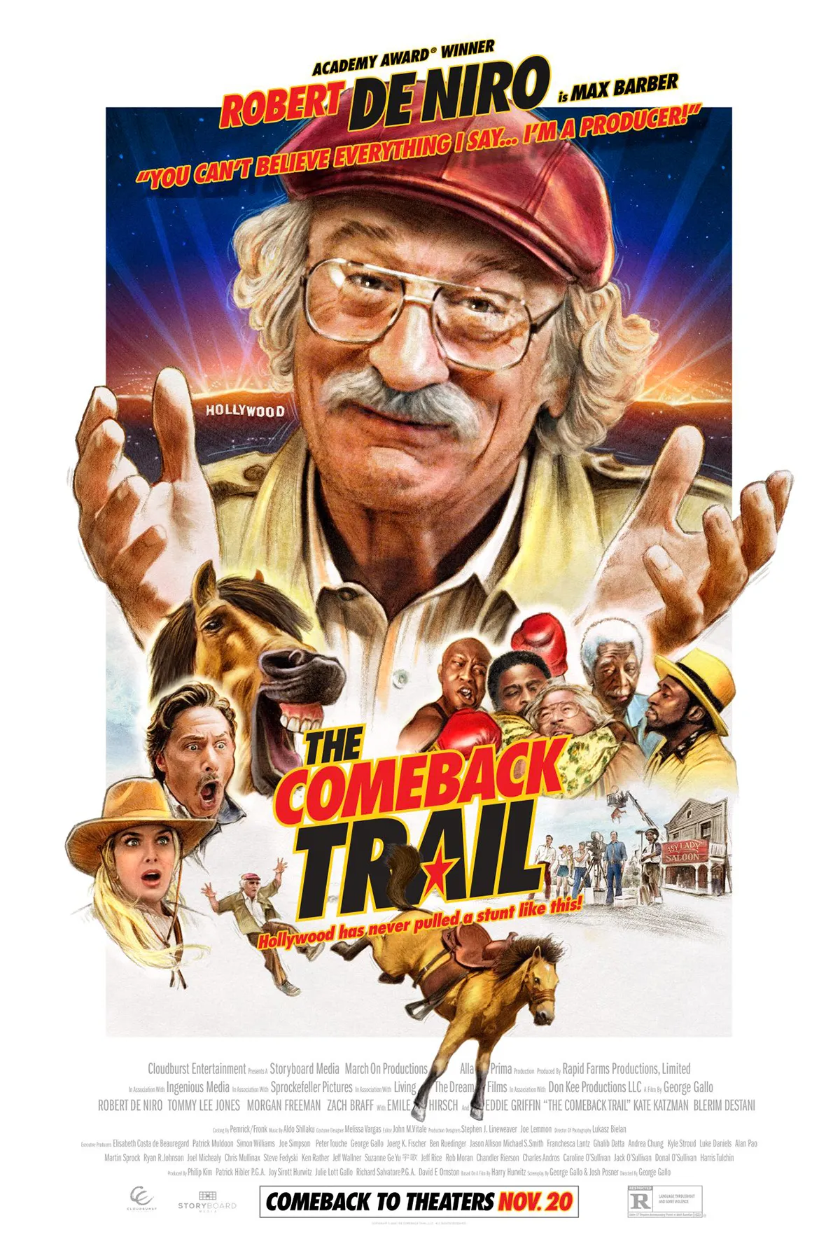 The Comeback Trail — key art poster | Moonrise Pictures