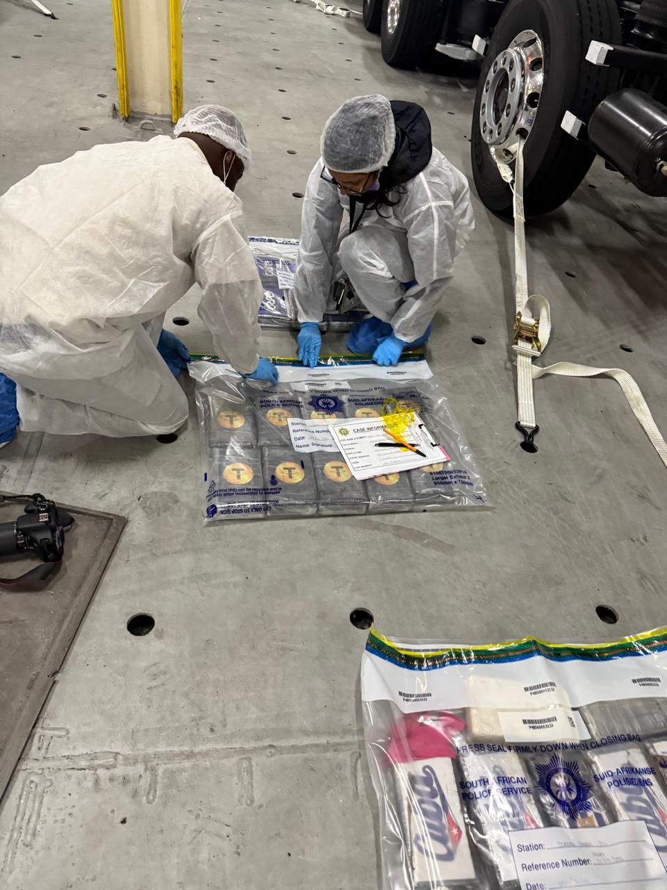Photo:KZN police uncover R13 million cocaine hidden in buses at Durban harbour – South African Daily