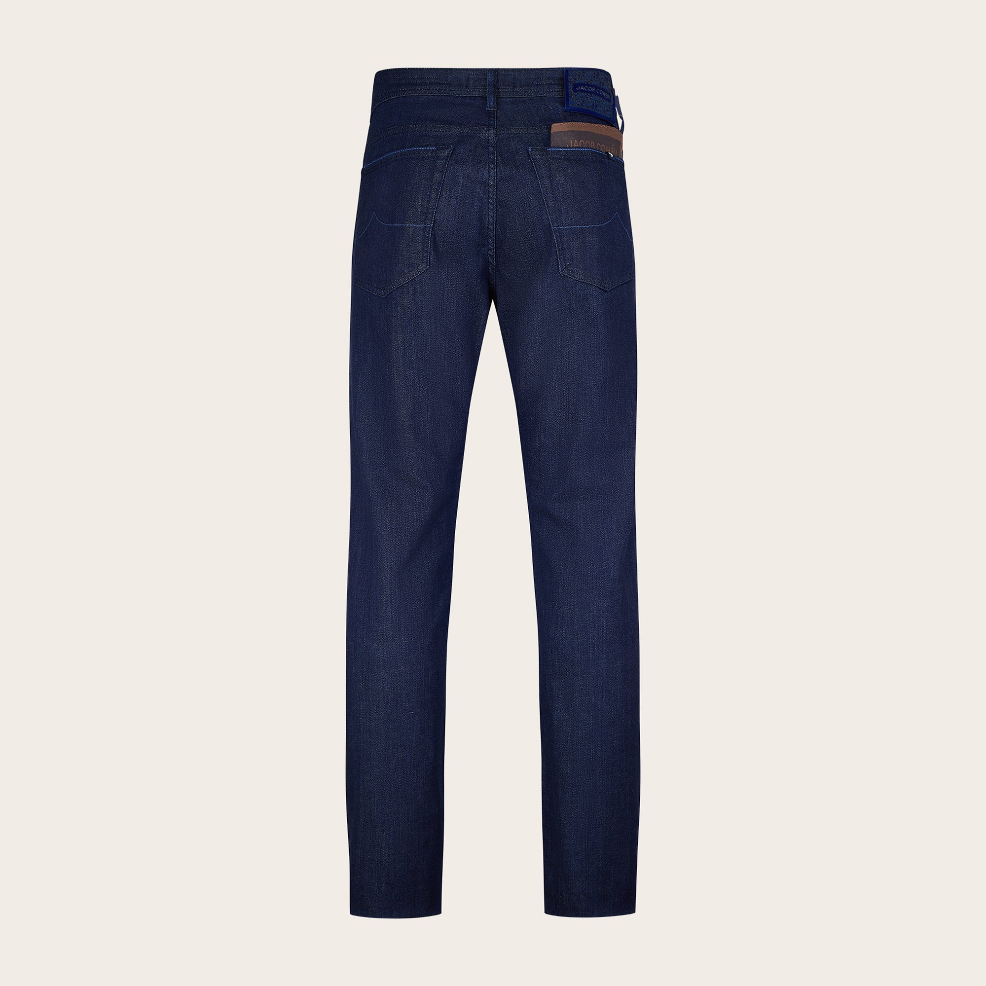 Bard Slim Fit Denim Dark Blue Jeans - Mandelli UK
