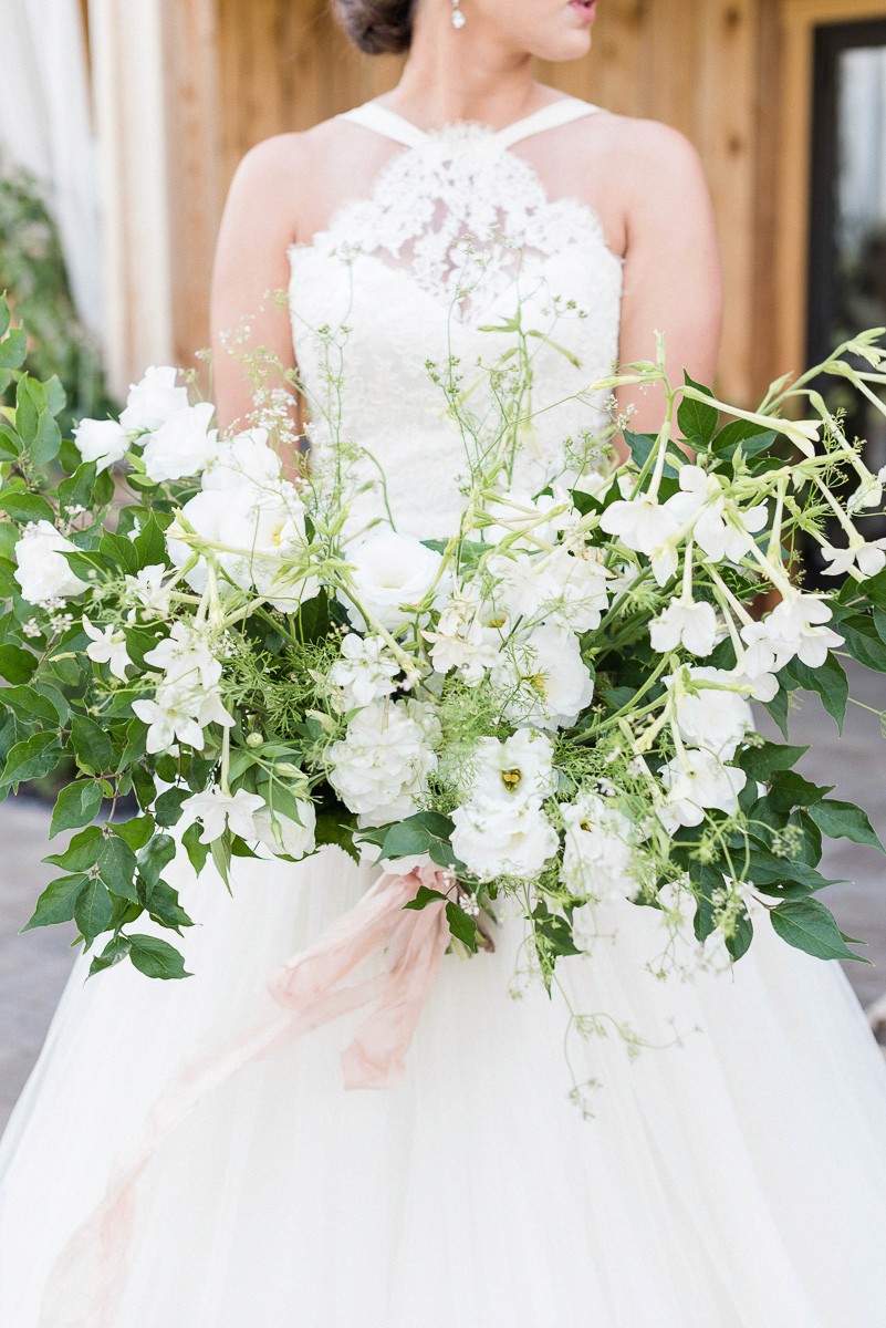 Wedding portrait of bridal bouquet in Nashville Tennessee