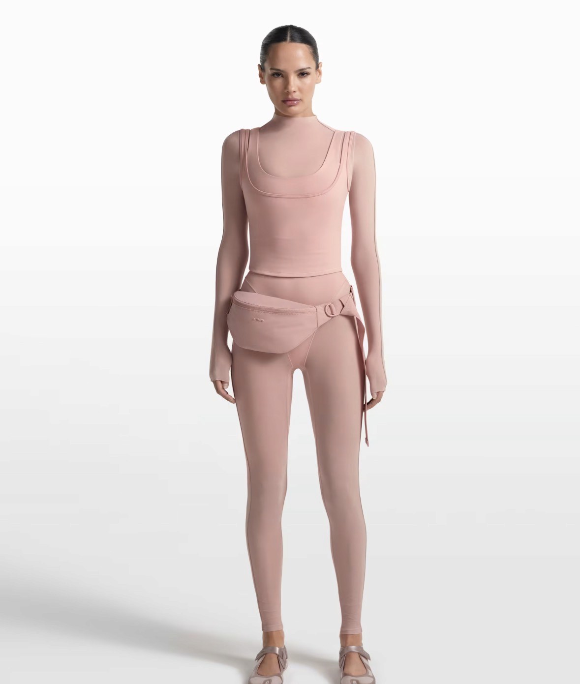NIKE × SKIMS PILATES BALLET campaign image 2