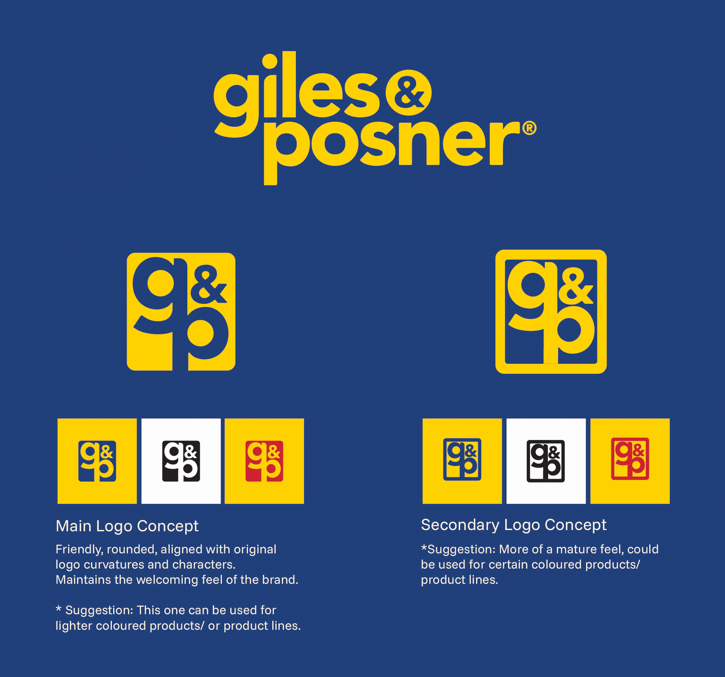 Giles&Posner Concept logo