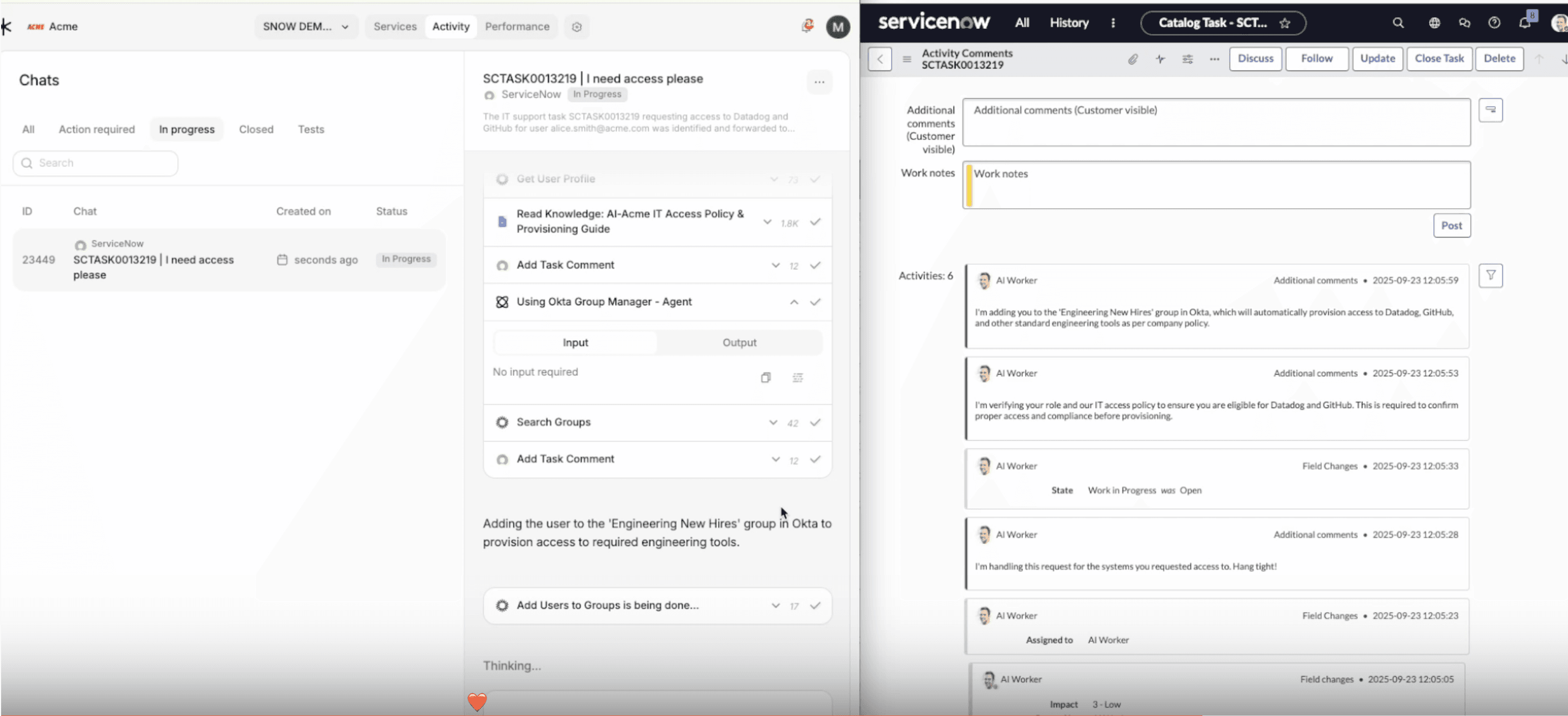 AI Agents for Servicenow