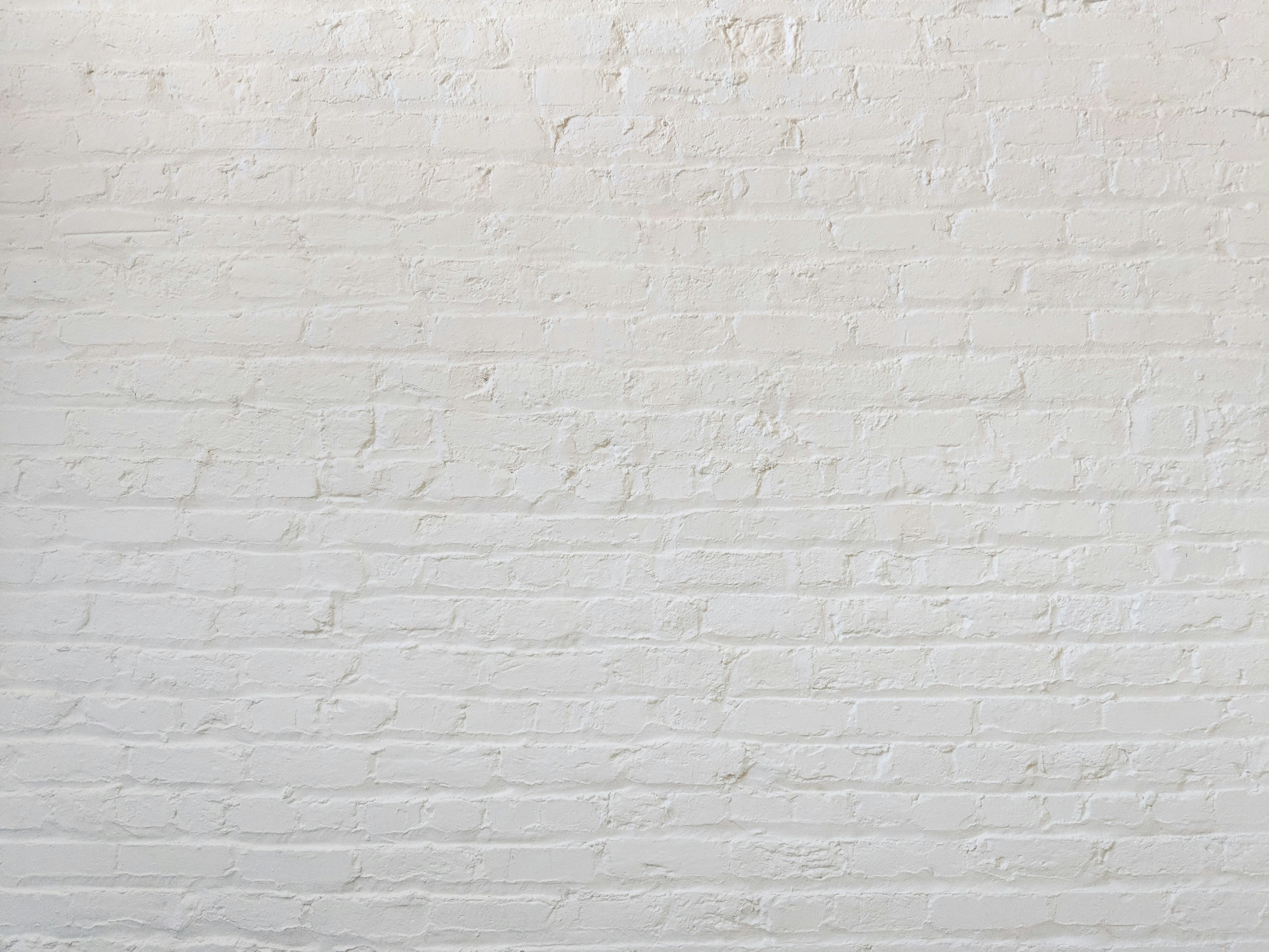 white brick wall