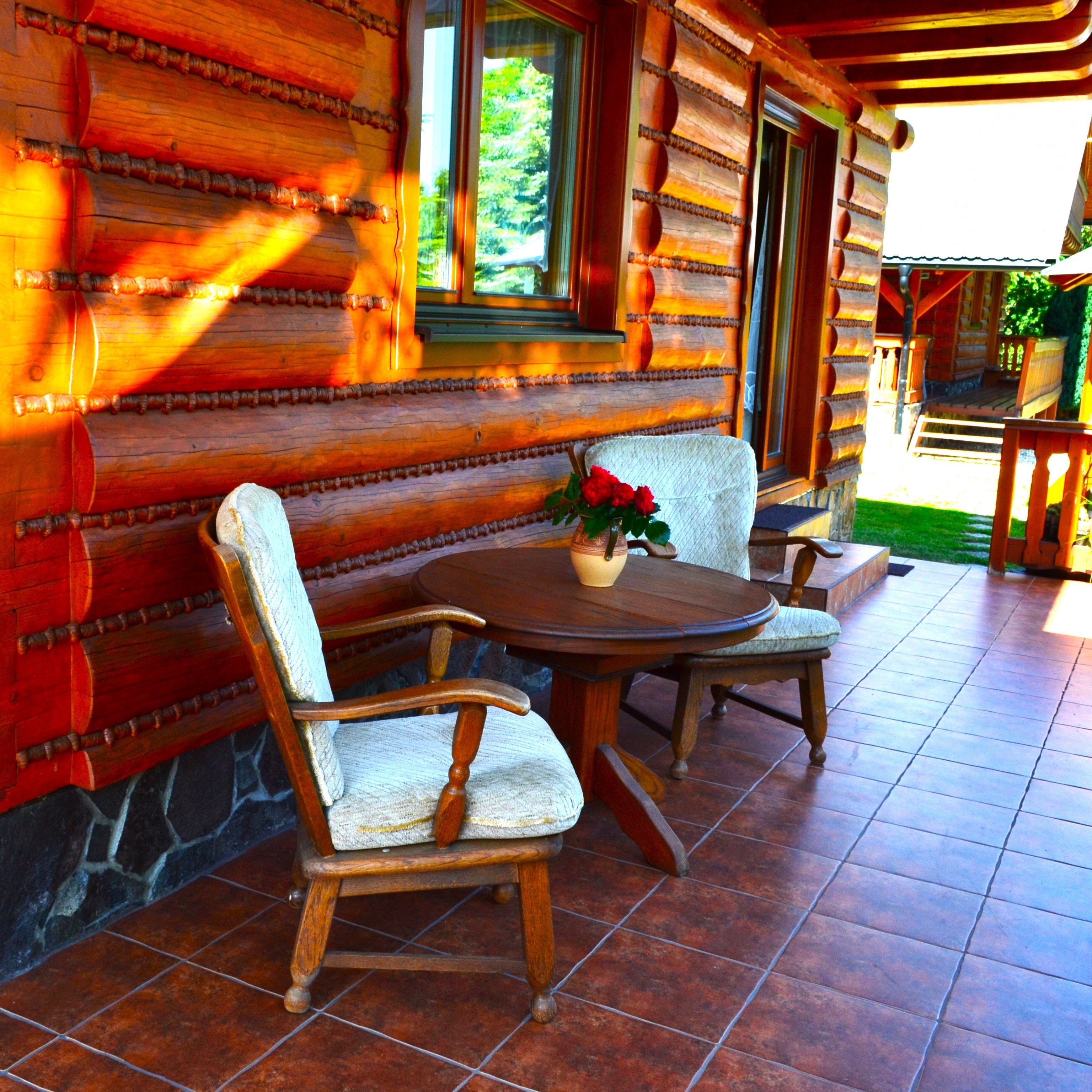 Chata Matias Oščadnica terasa