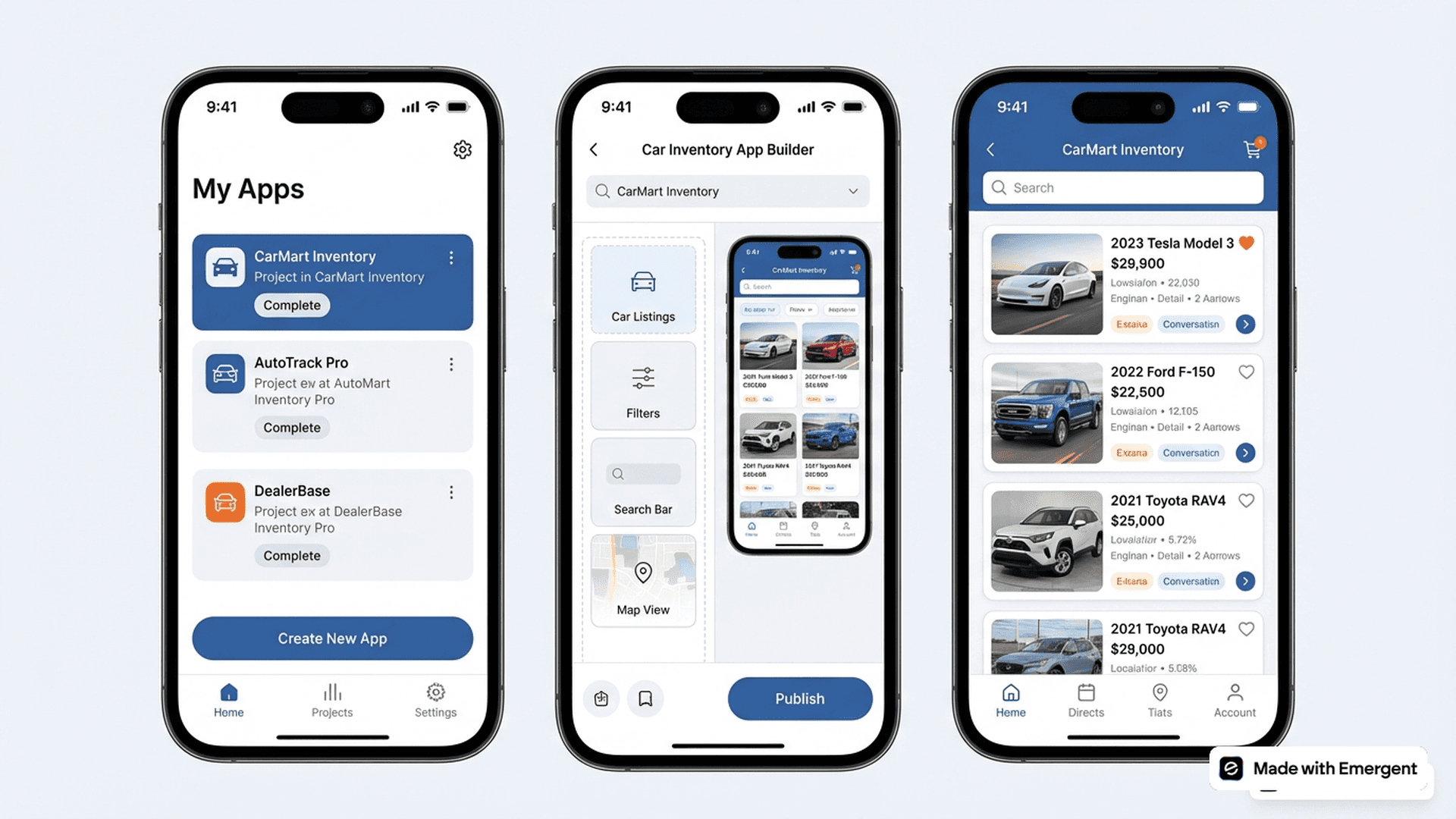 Car Inventory App Made With Emergent