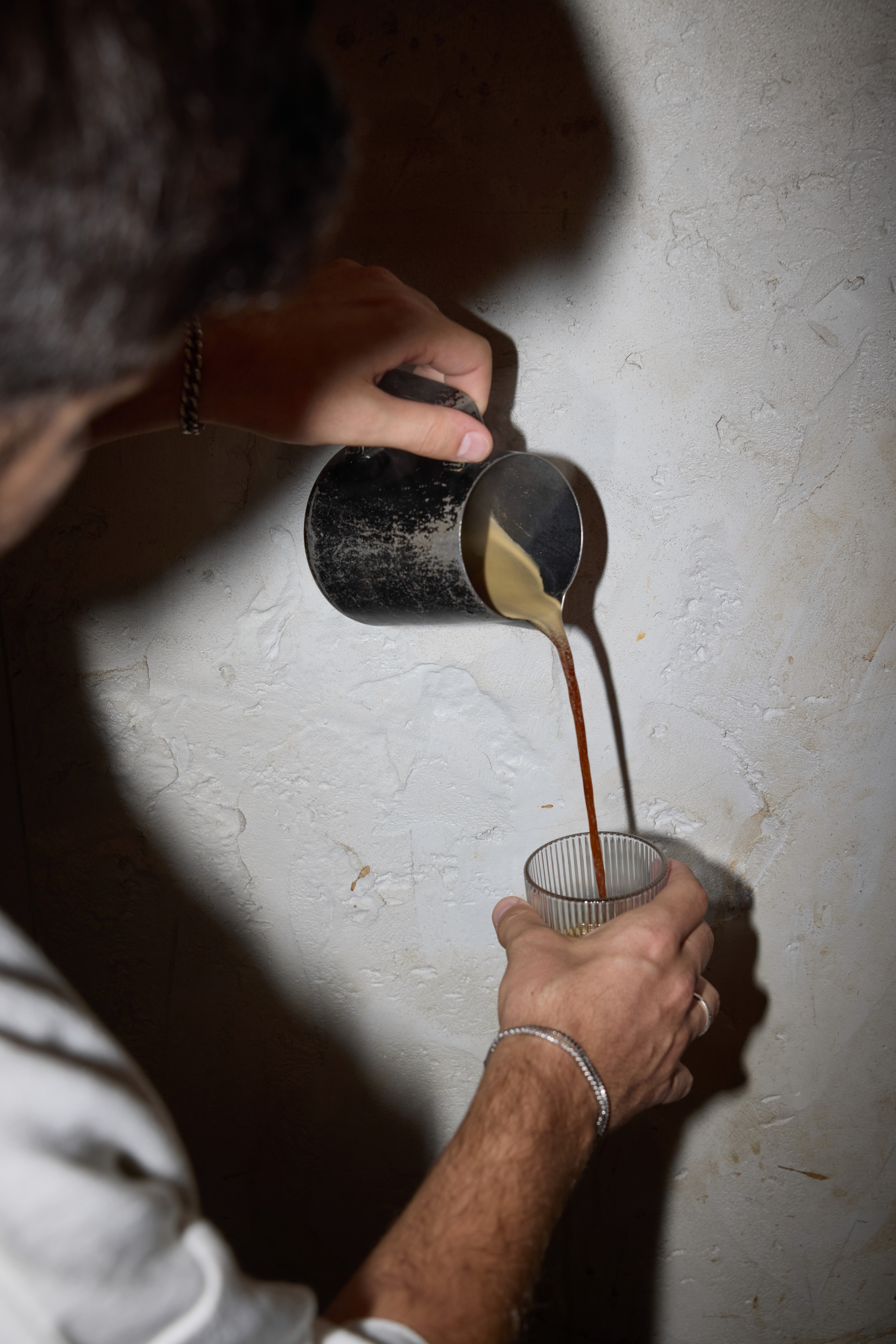 קפה קר עם חלב