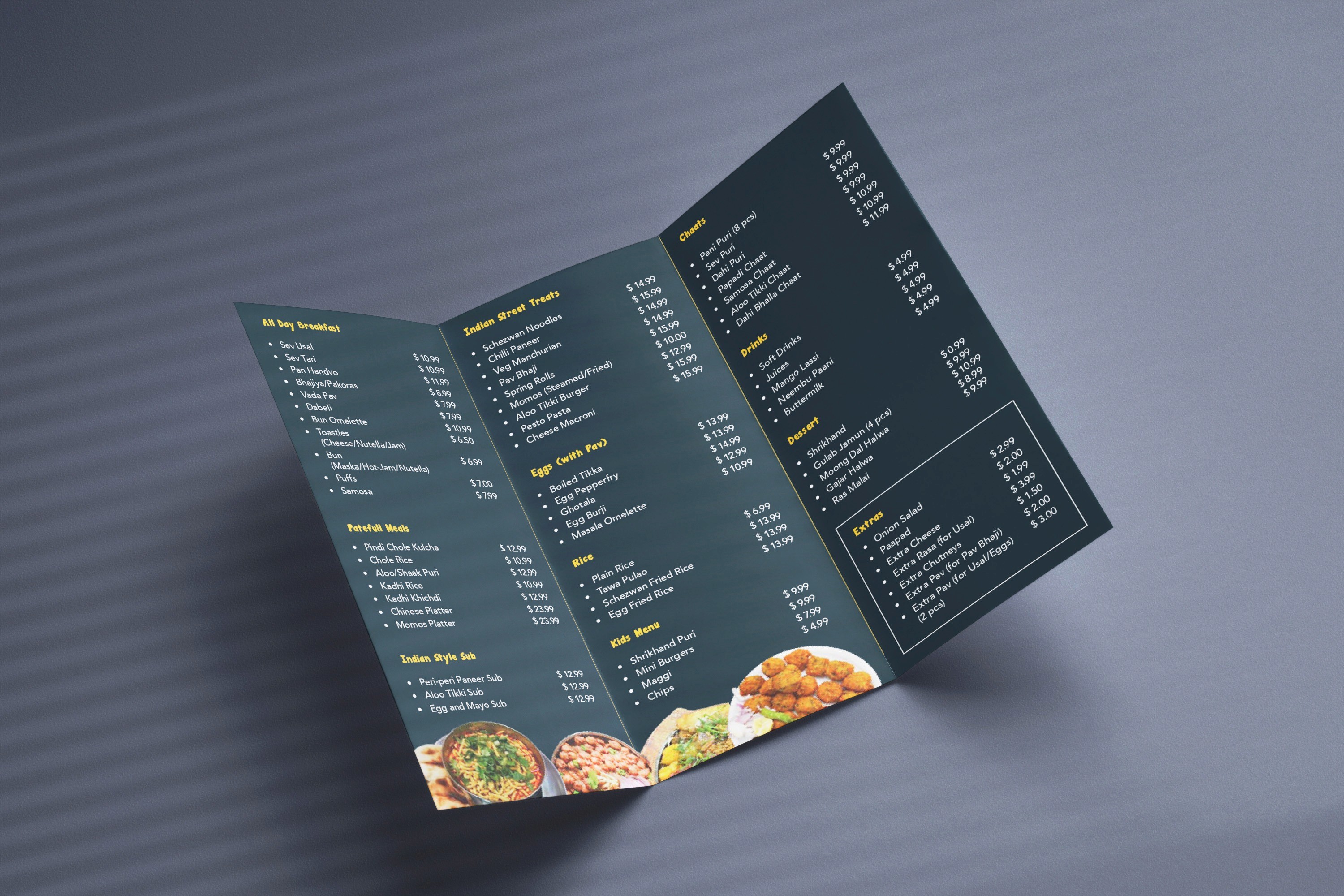 Menu Design I (Patefull, 2024)