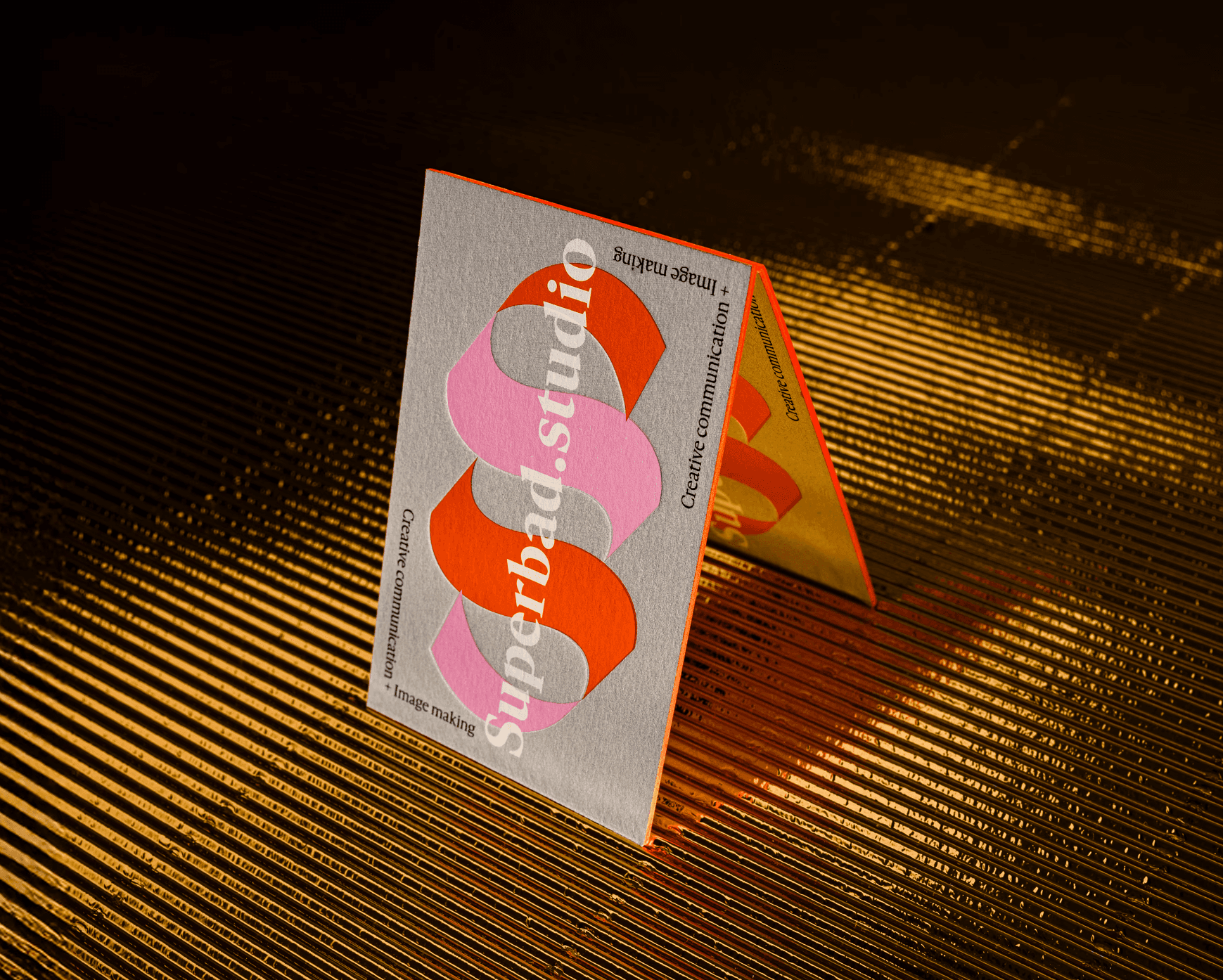 Businesscard design and photography for Superbad Studio