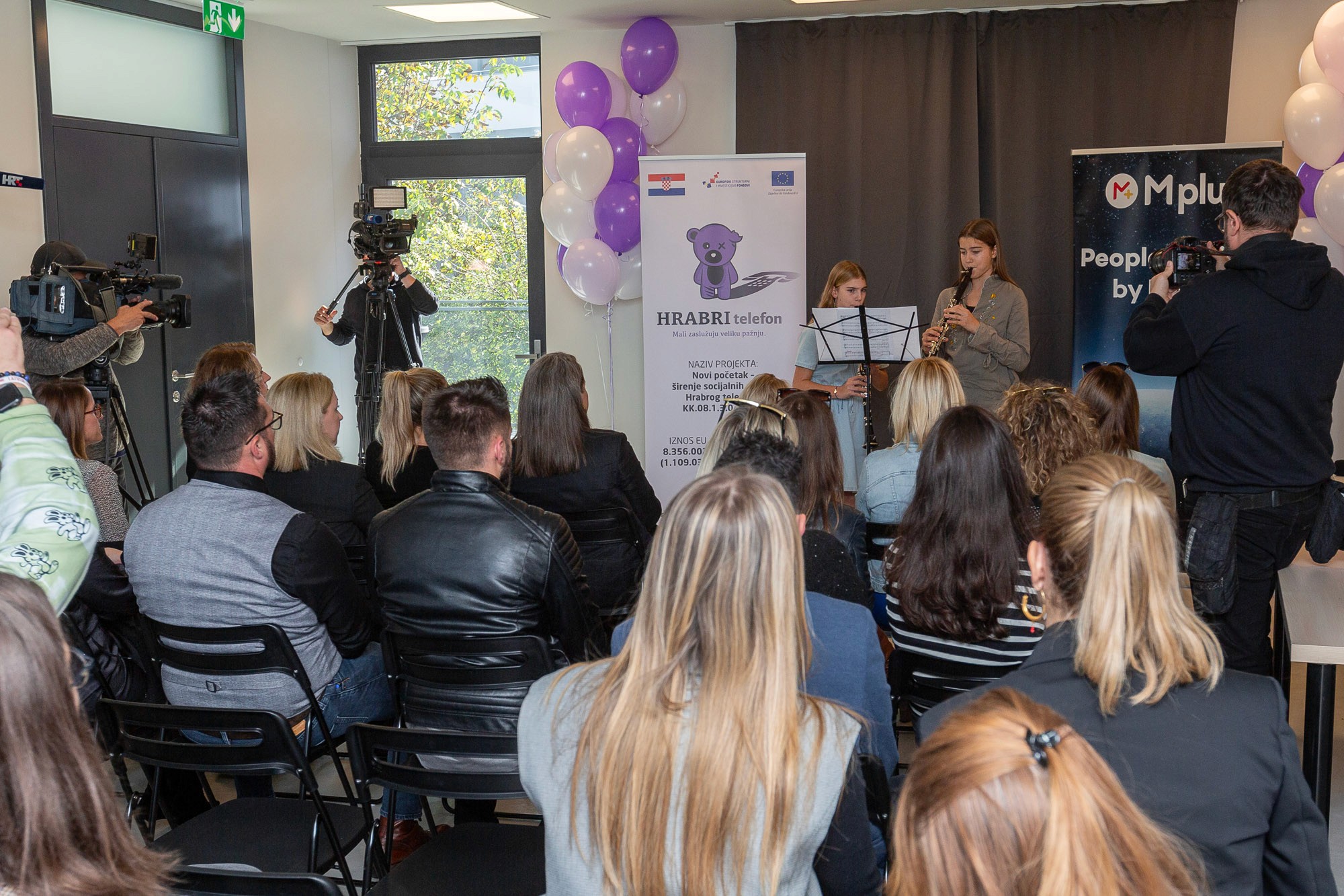 Opening ceremony at new Brave Center. Photo: Mplus
