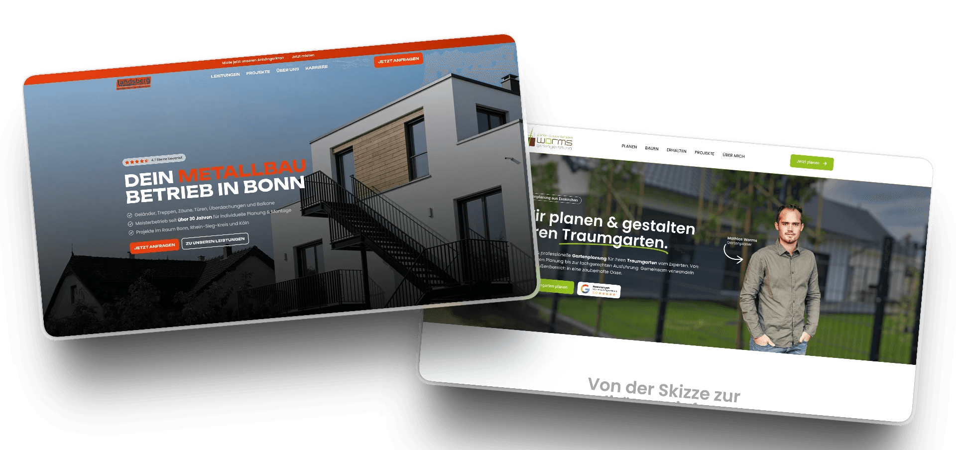 Webdesgin Handwerk von HORUS Studios aus Bonn