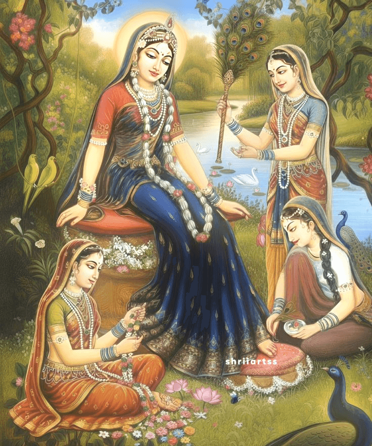 Radha Rani & Sakhi's