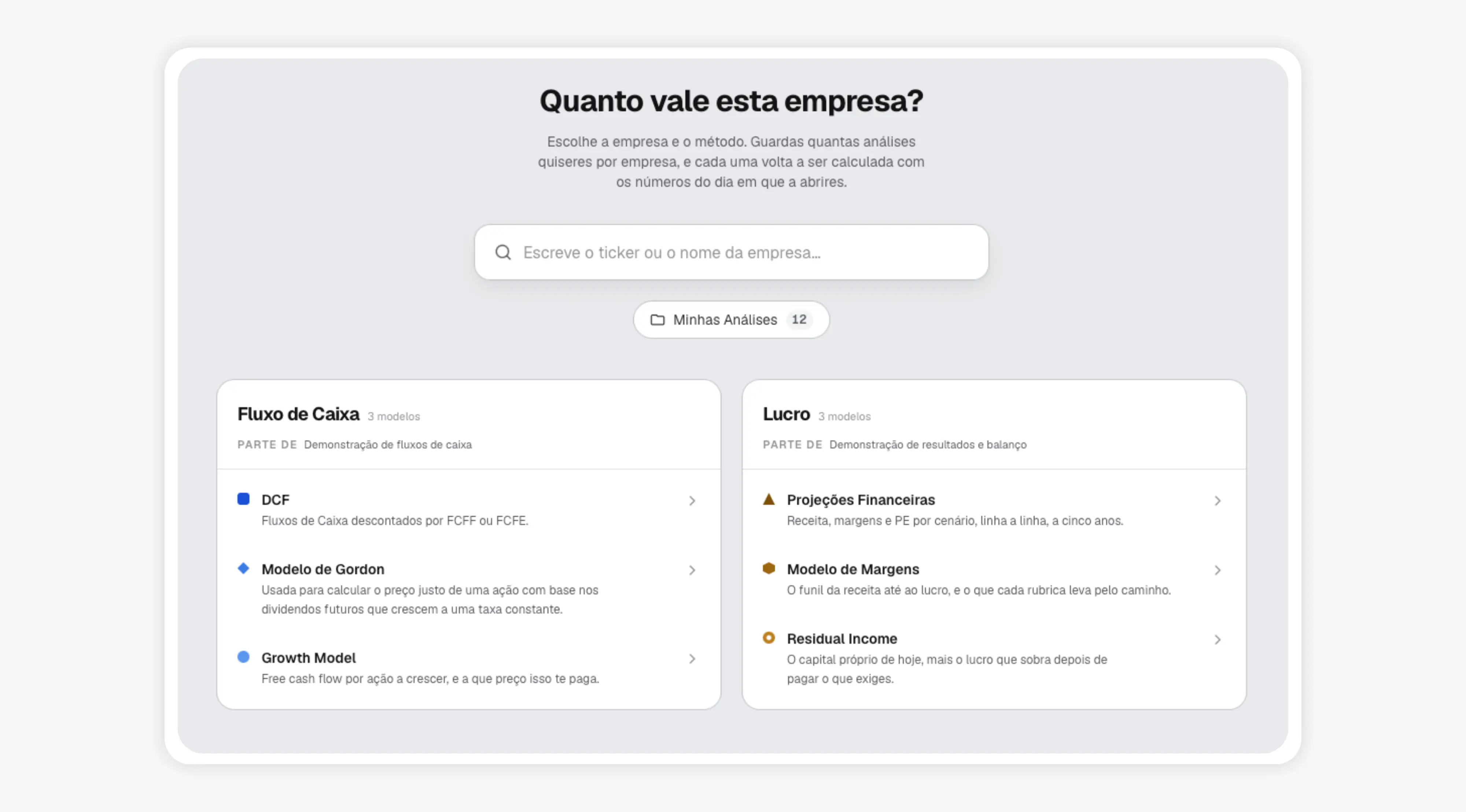 Valuation no Pludata