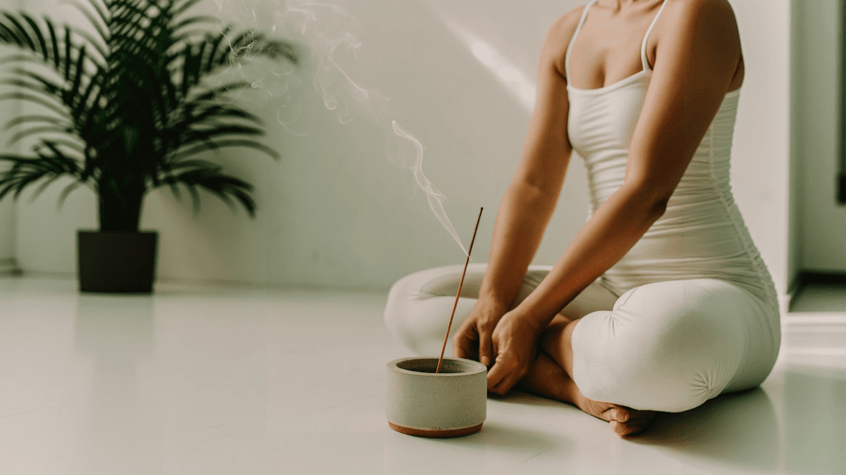 Yoga Practice Indoors