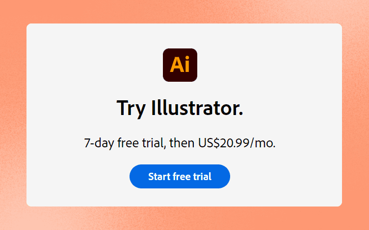 Adobe Illustrator Pricing