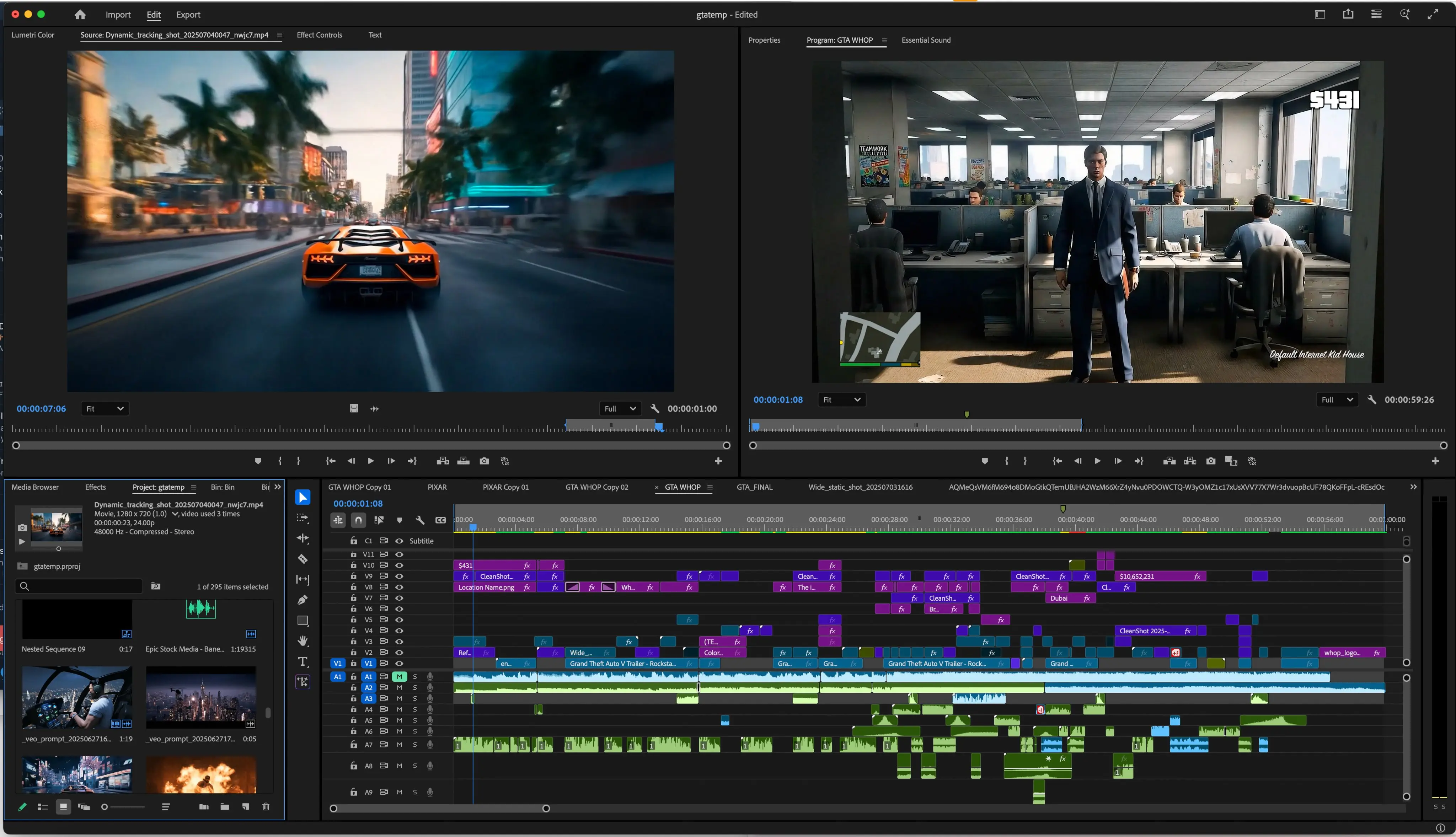 Cashflow chart with income and expense trends, showing $12,000 total balance