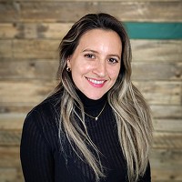 Close-up portrait of a person