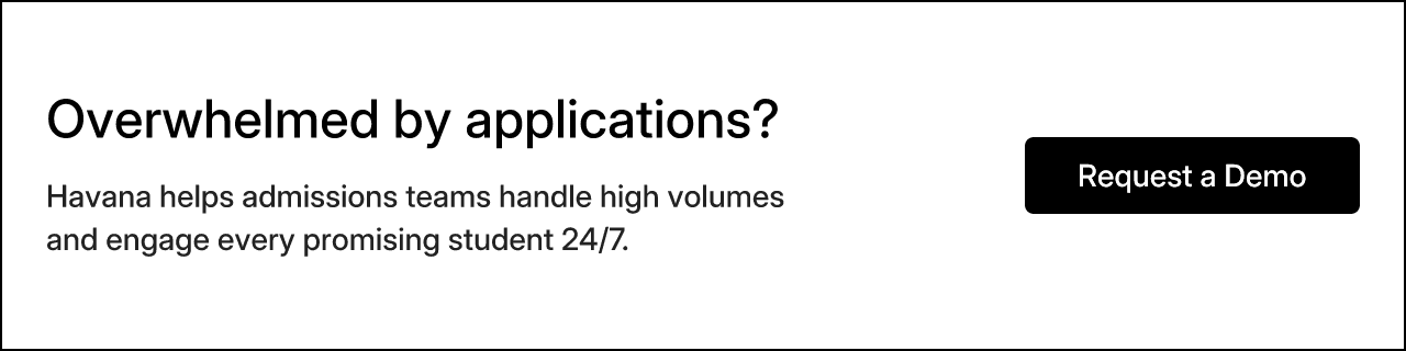 Overwhelmed by applications?