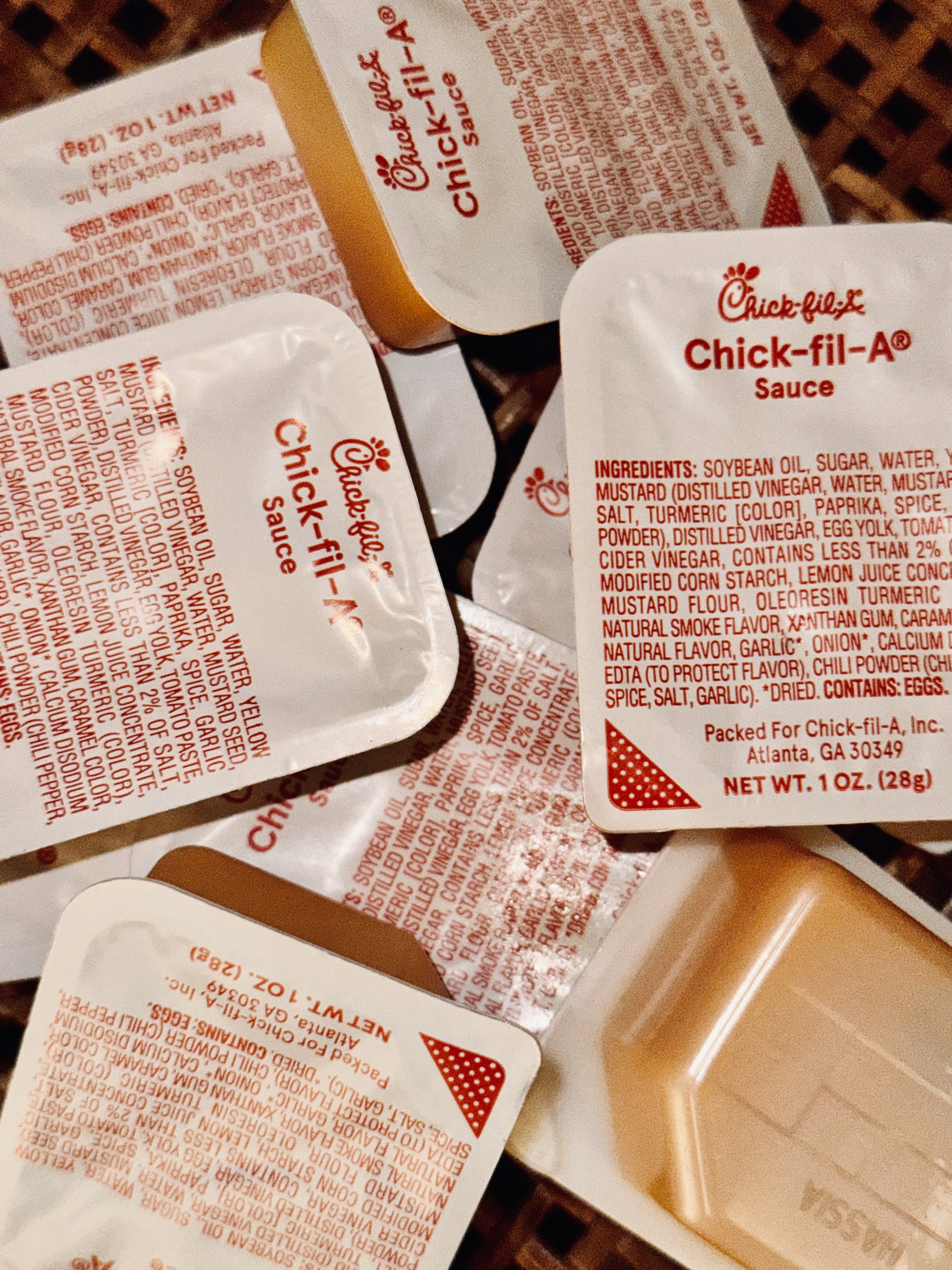 Chick-fil-A Sauce packets