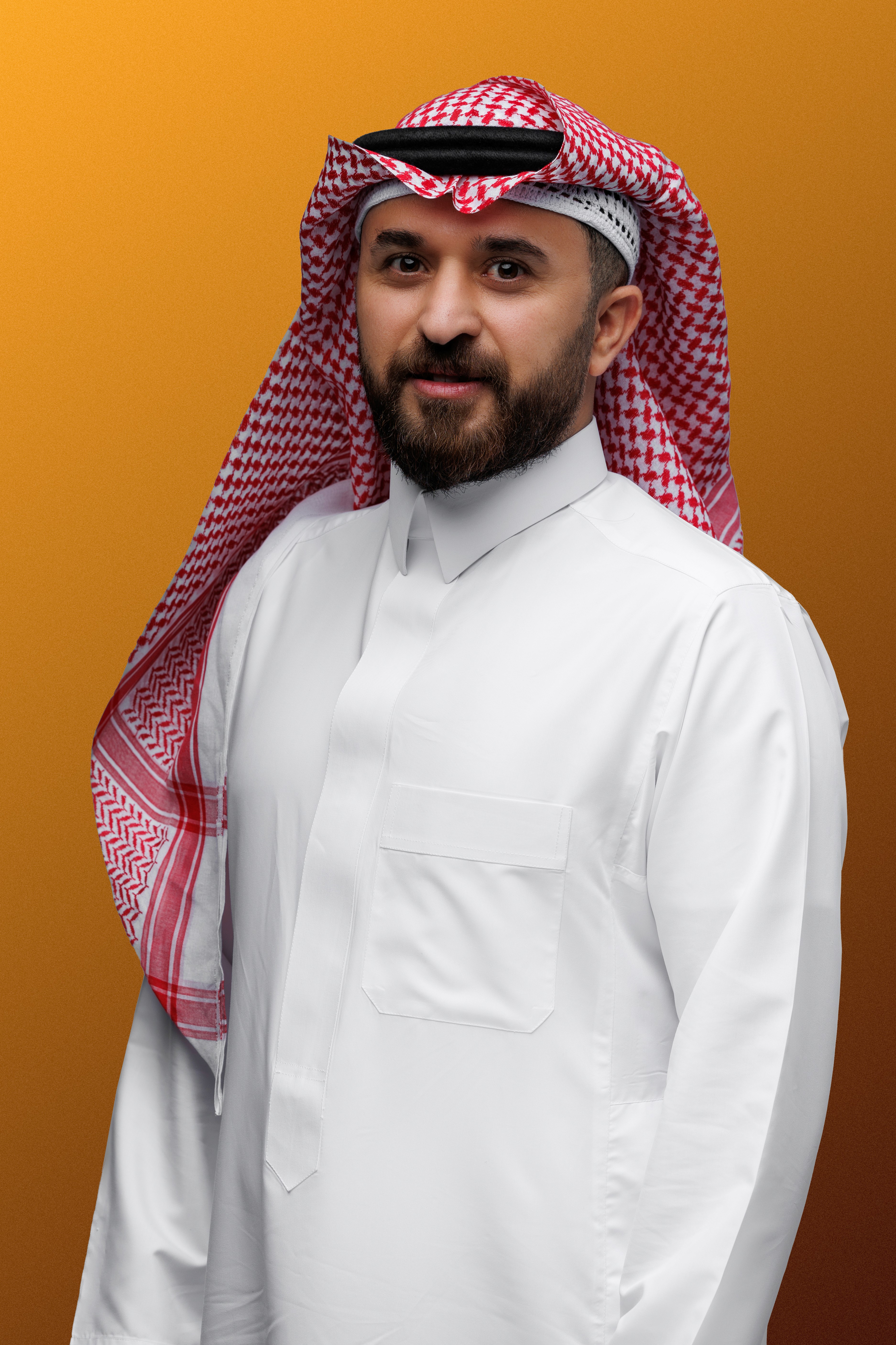 Portrait  of a young man with beard