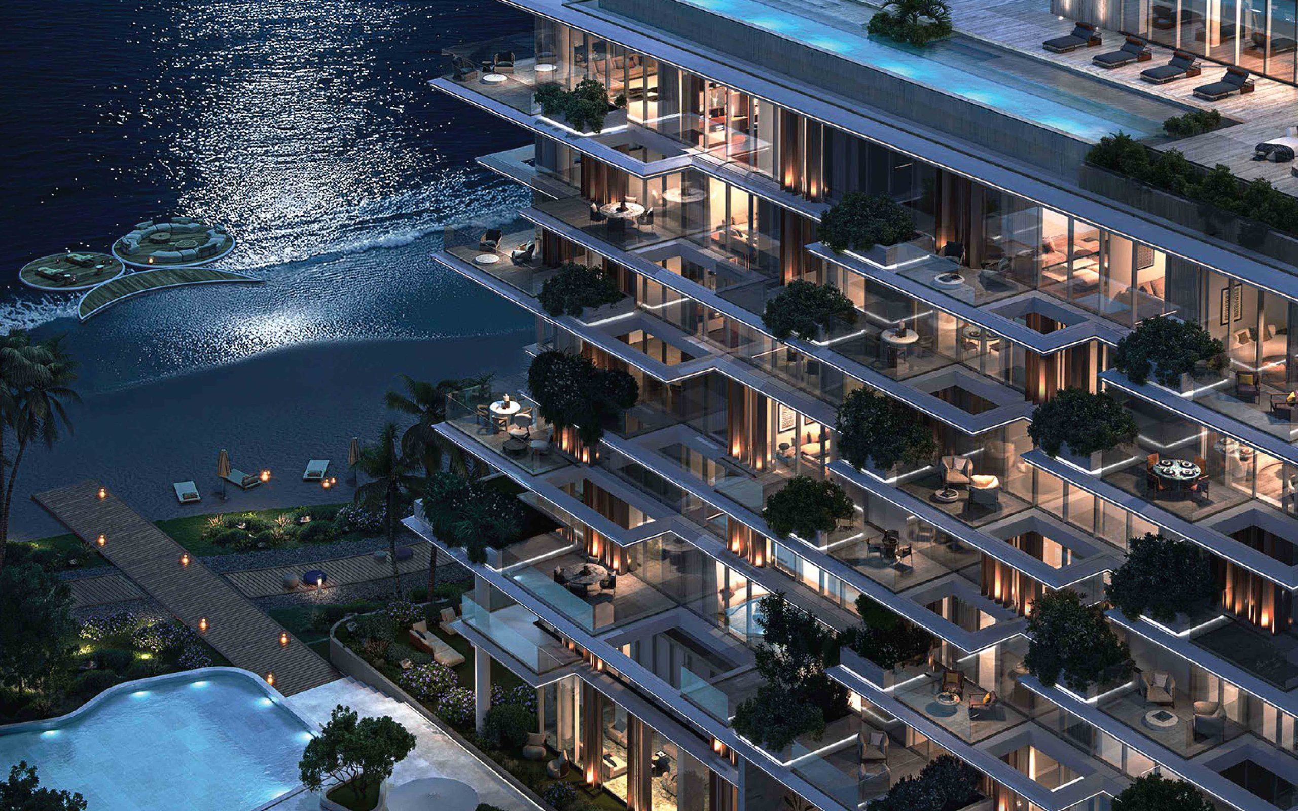 The Tides, Dubai: stylish beachfront apartments with panoramic views of the marina and the vibrant waterfront.
