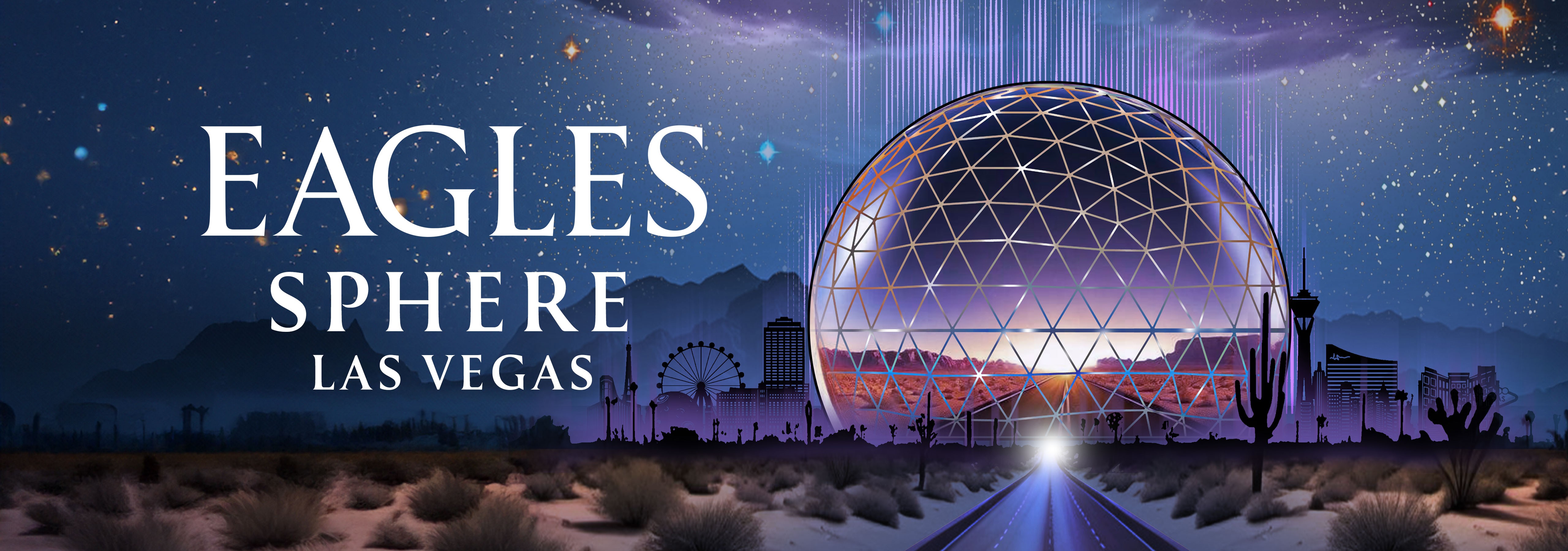 Eagles at Sphere Las Vegas artwork