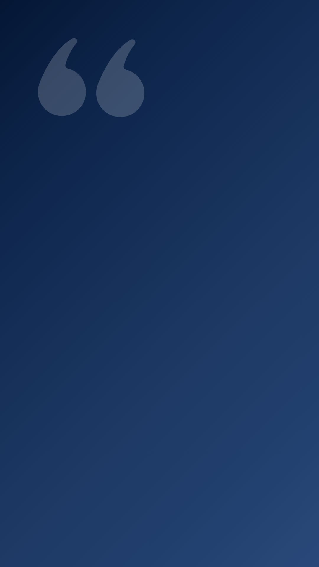 A plain background with quotation marks