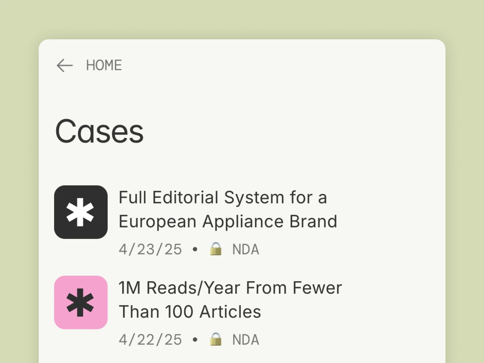OutlineCV — Resume & Case Study Template 