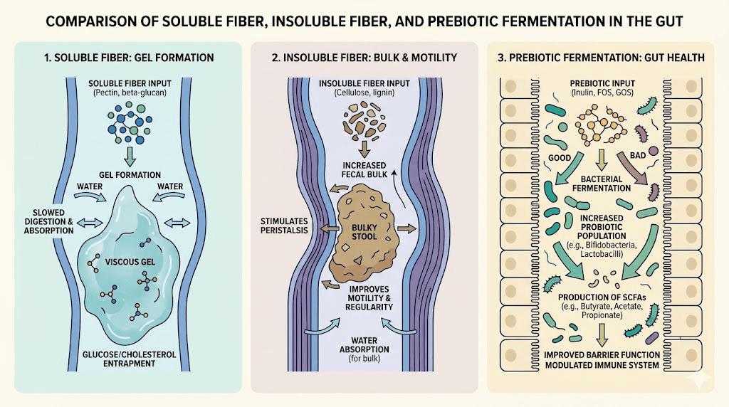 Types of fiber compared for GLP-1 medication users