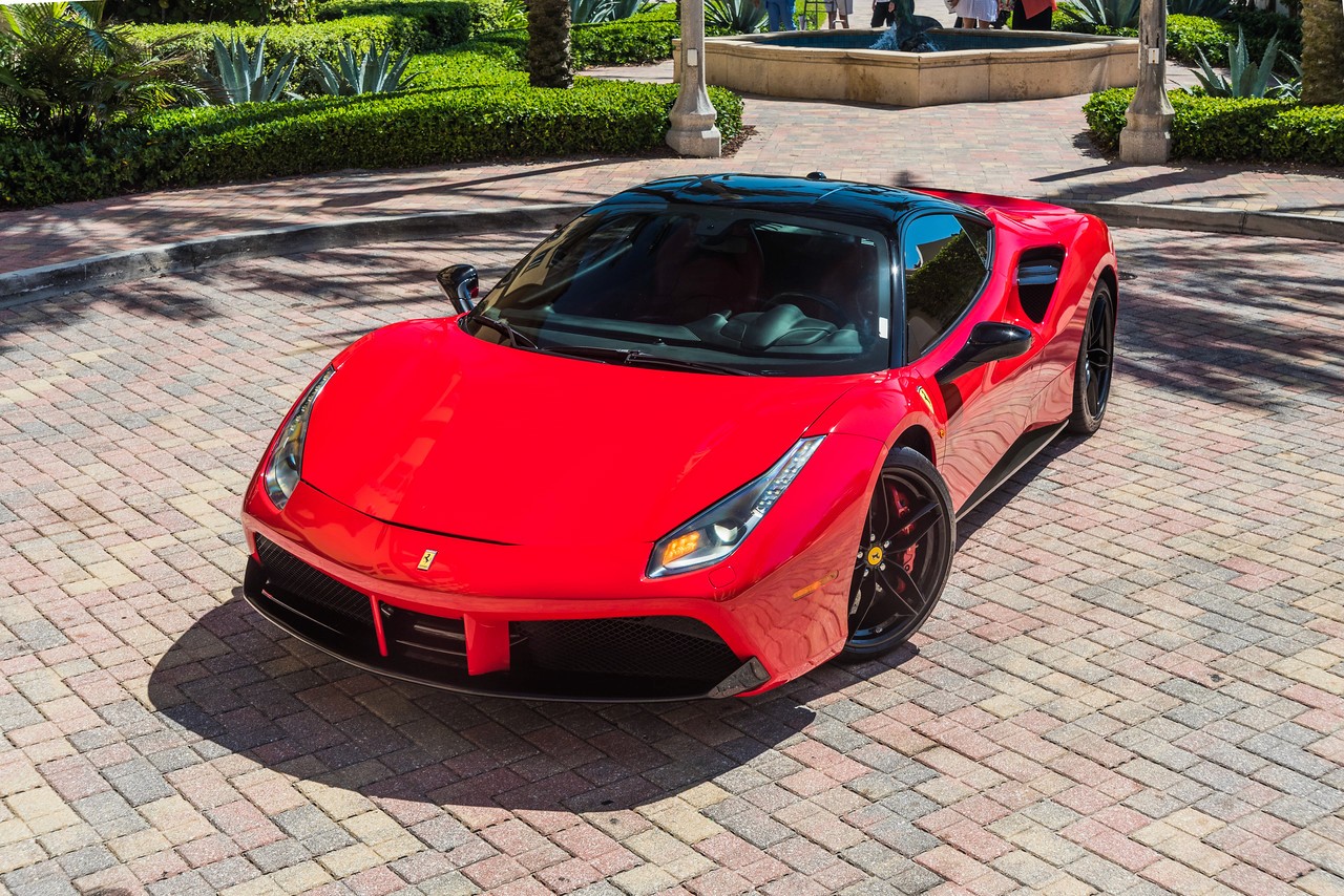 Ferrari 488 Red on Red