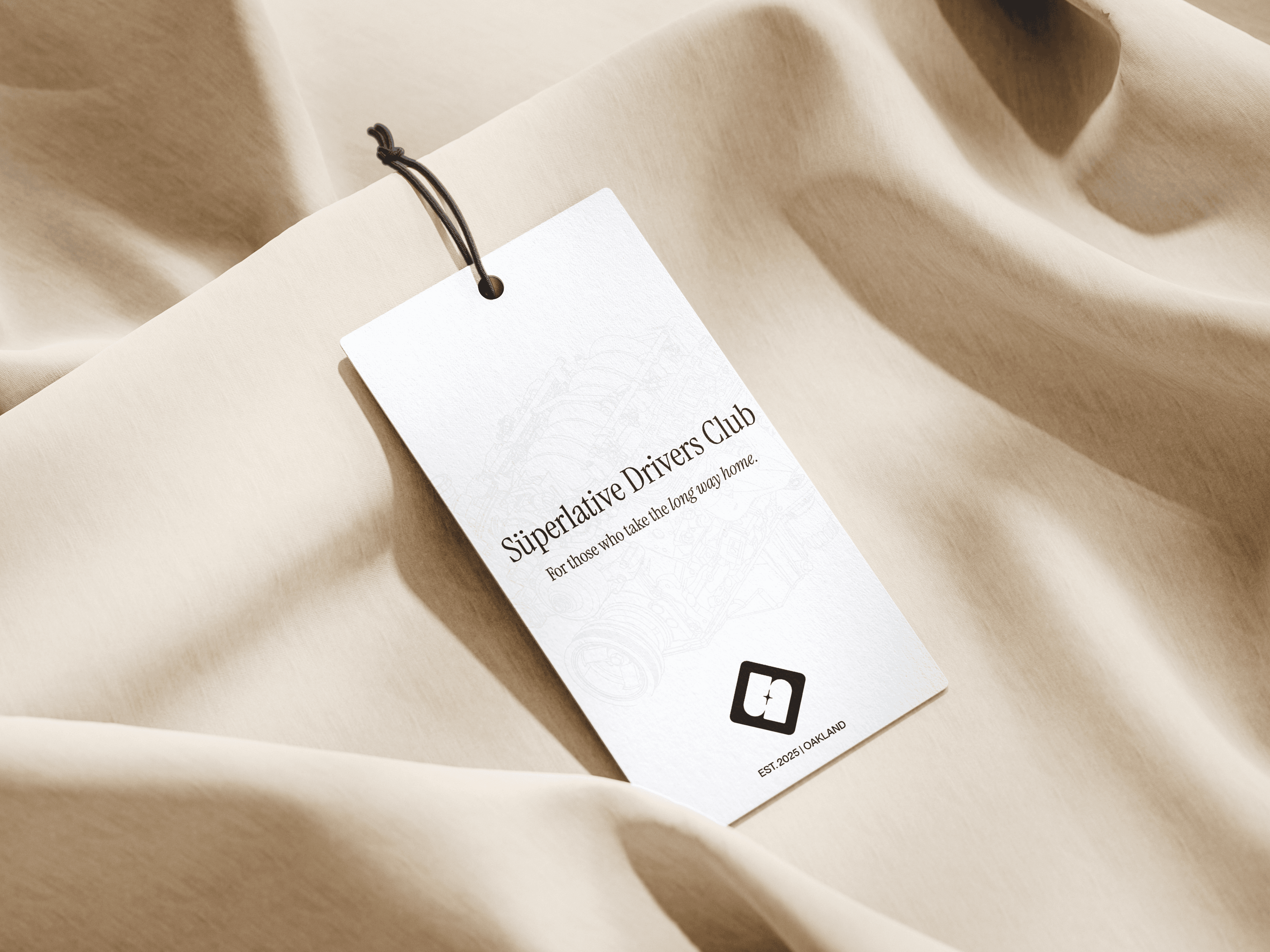 Clothing tag example