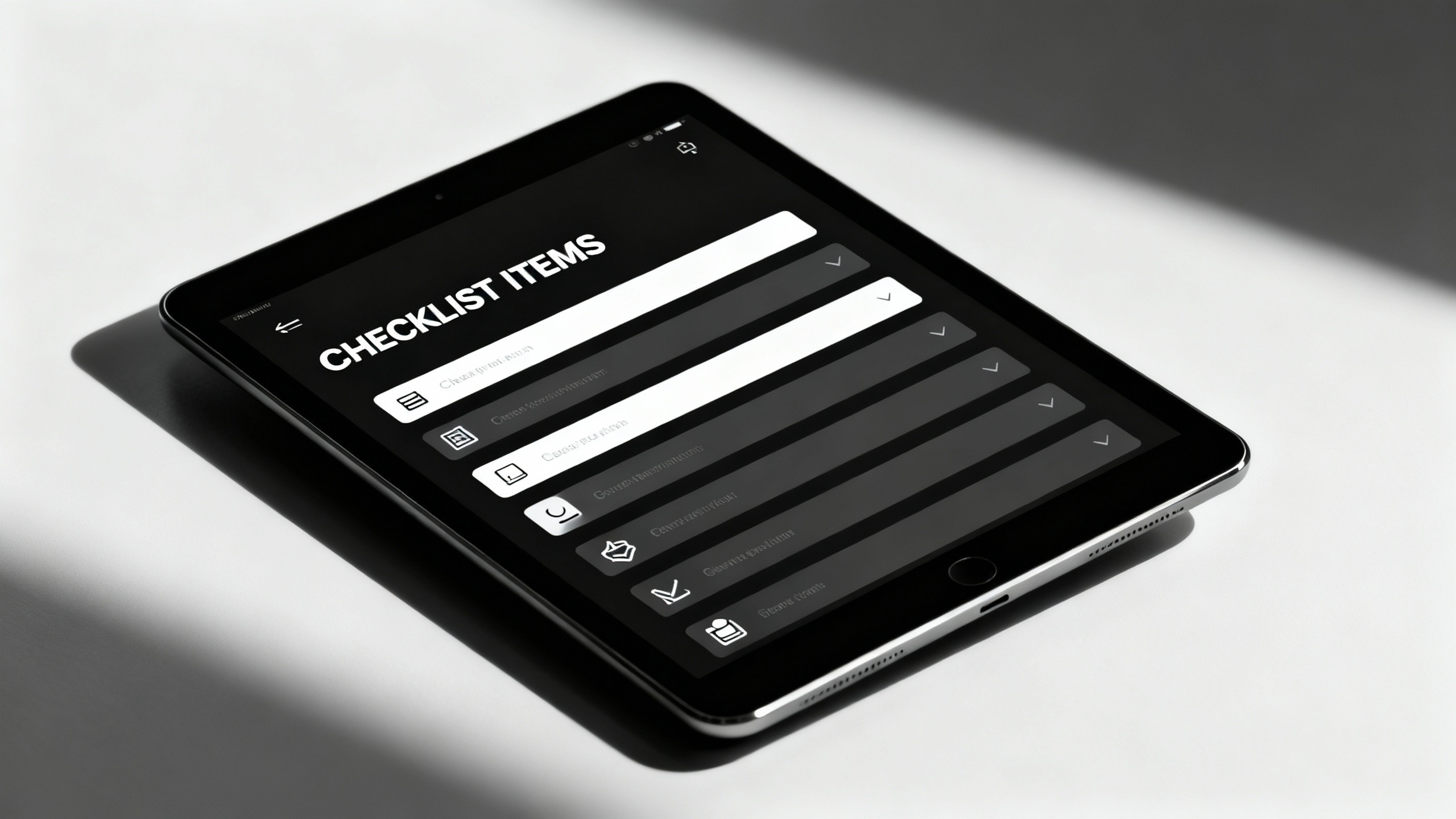 Essential Items Checklist