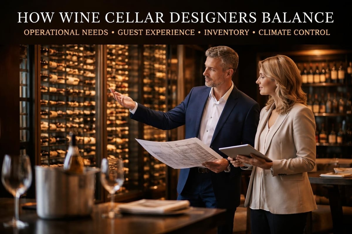 Commercial wine cellar design requirements
