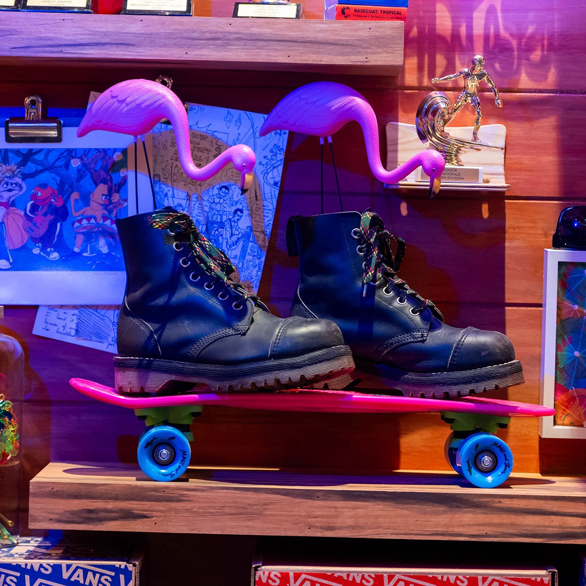 Combat boots