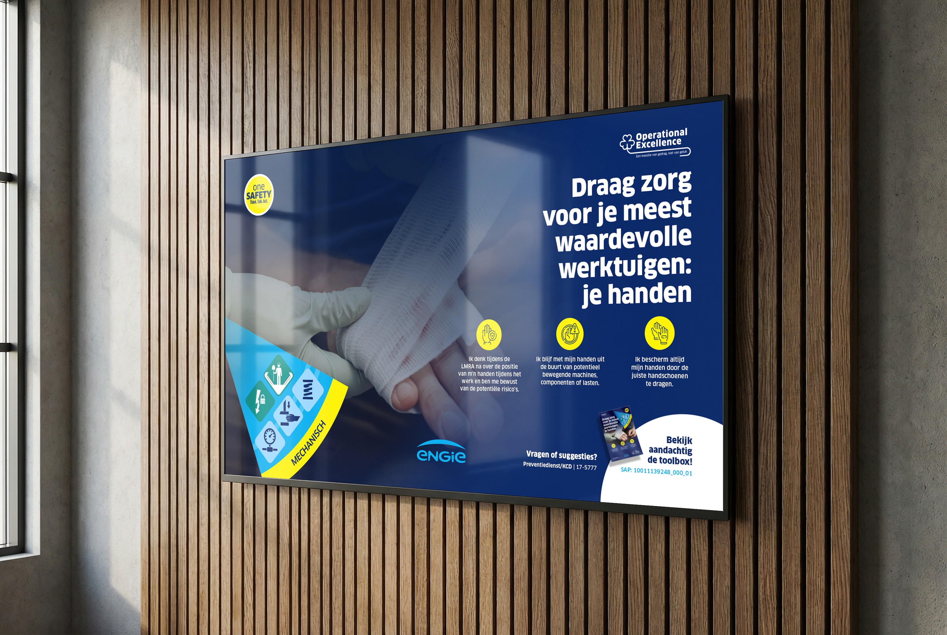 Image of the OpEx Safety Campaign for the Doel Nuclear Plant