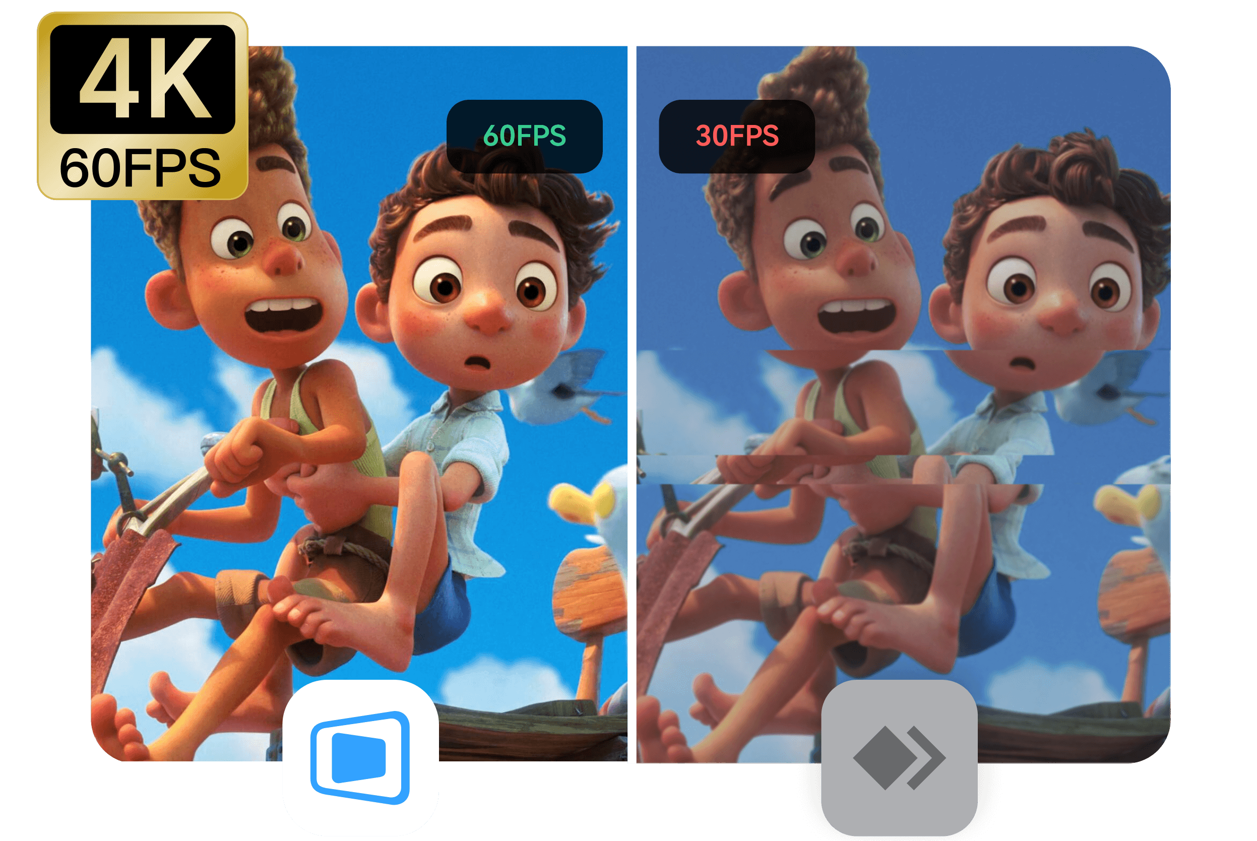 DeskIn Ultra-Low Latency and 4K quality