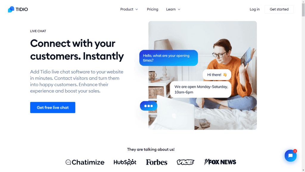 tidio, LiveChat alternatives, livechat, customer communication