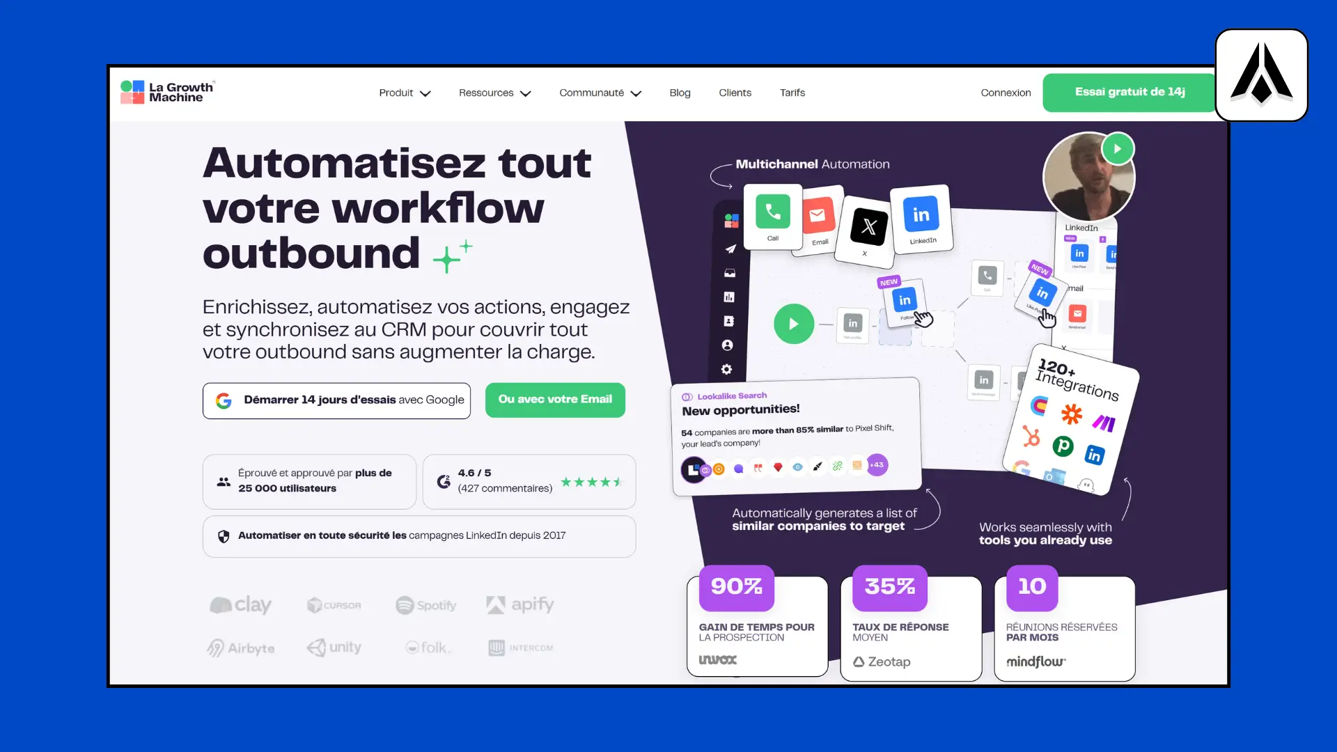 La Growth Machine (LGM) - Digit Formations