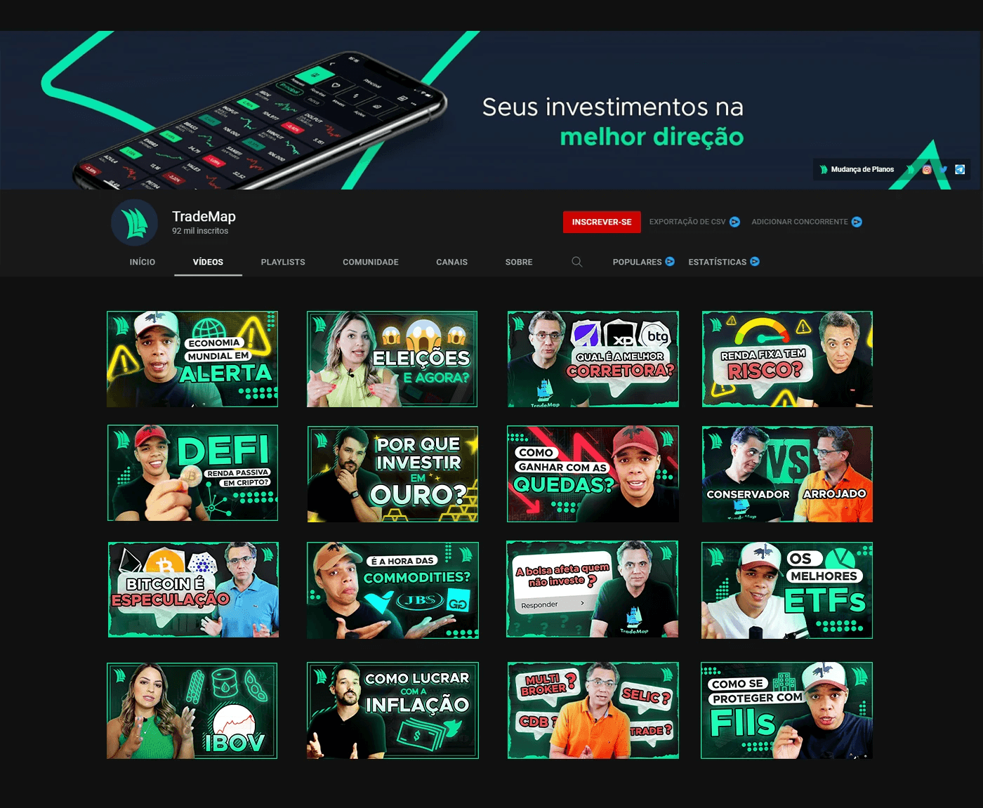 TradeMap Youtube Channel