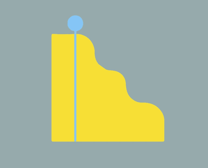 person holding black and white round ornament