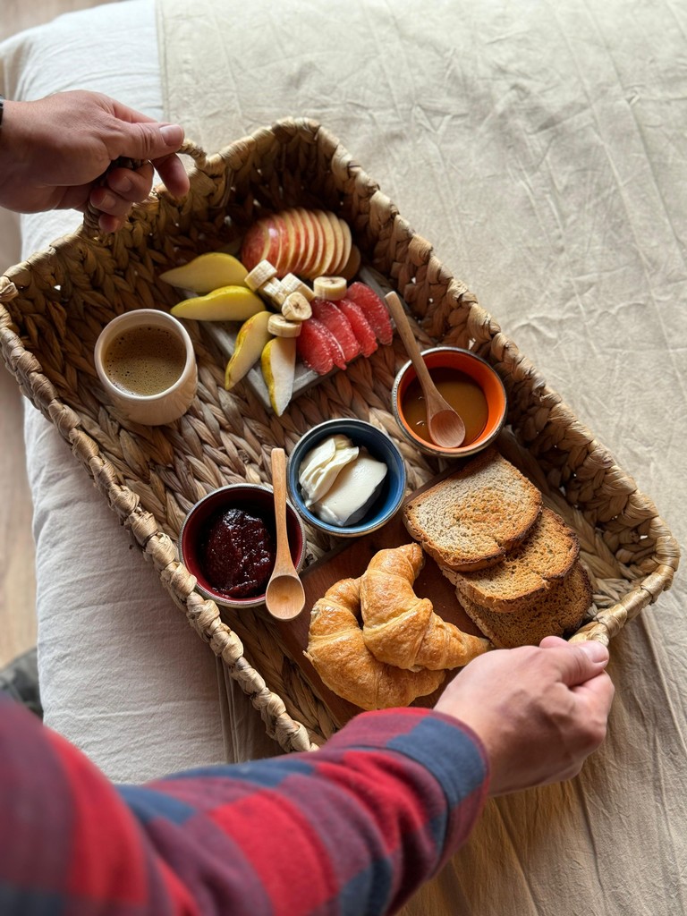 Breakfast in bed